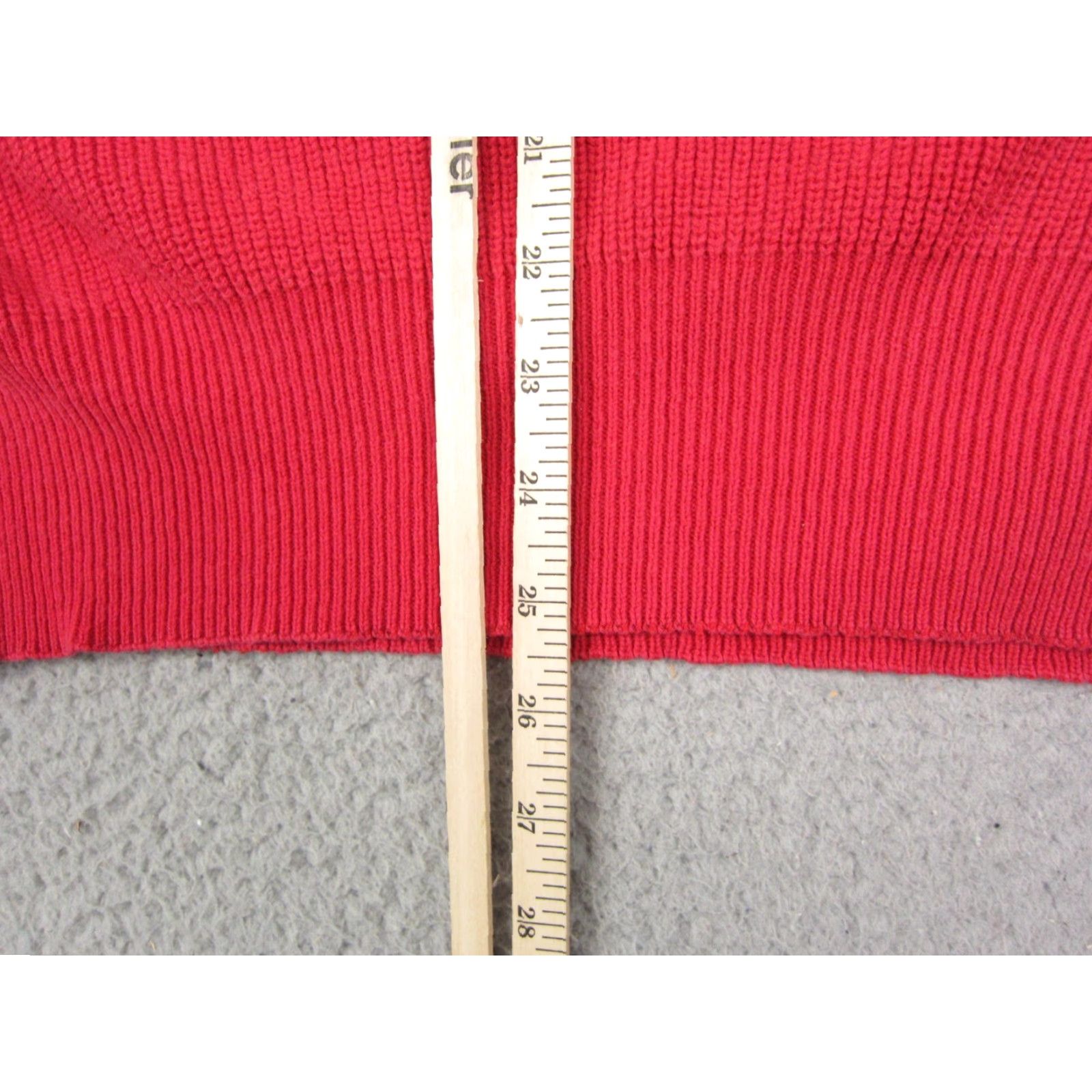 Vintage VINTAGE Kent Sweater Mens XL Red Knit Henley 80s 90s Retro Classic Pullover Knit Wool Free-form? Size US XL / EU 56 / 4 - 6 Thumbnail