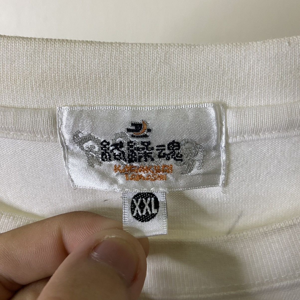 Japanese Brand Karakuri Tamashii Embroidery Detailing LS Tee Size US XXL / EU 58 / 5 - 3 Thumbnail