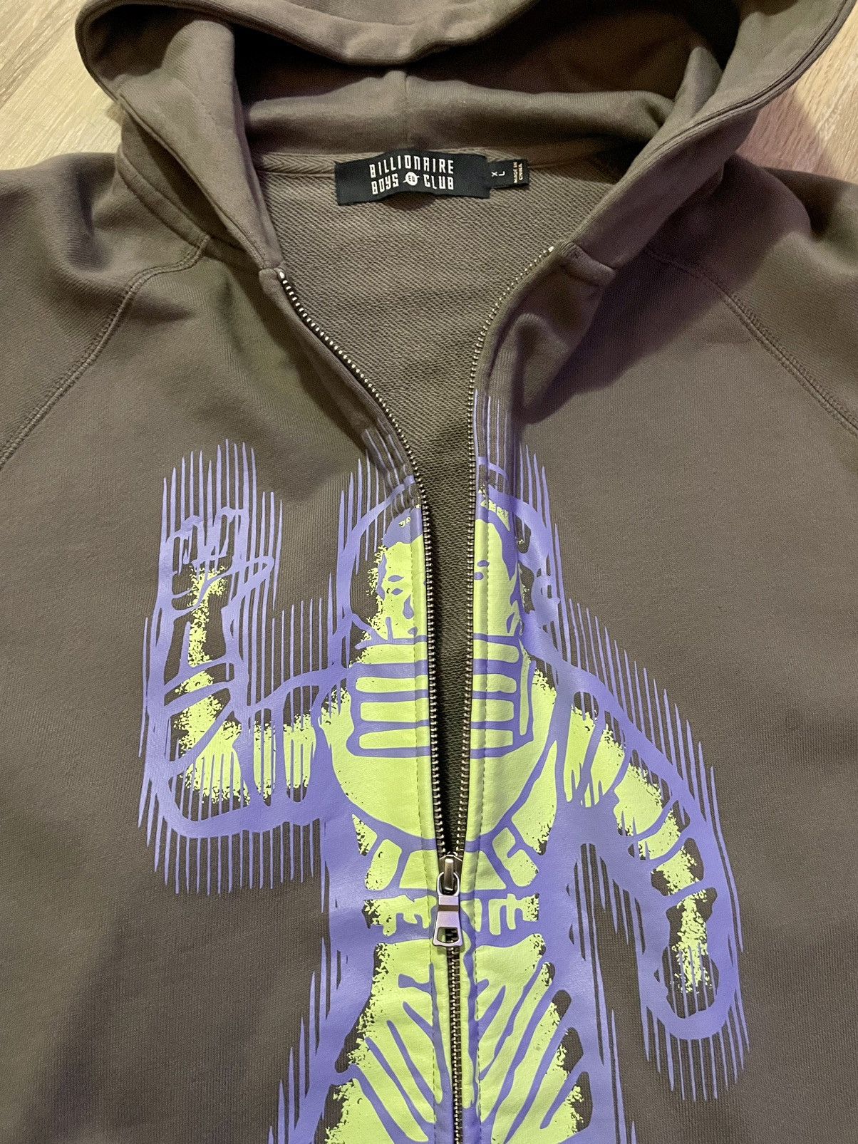 Billionaire Boys Club Billionaire Boys Club Moon Man Zip Up Hoodie Size US XL / EU 56 / 4 - 3 Thumbnail
