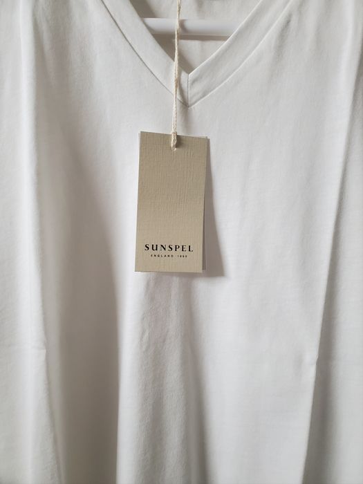 Sunspel White Riviera T-Shirt | Grailed