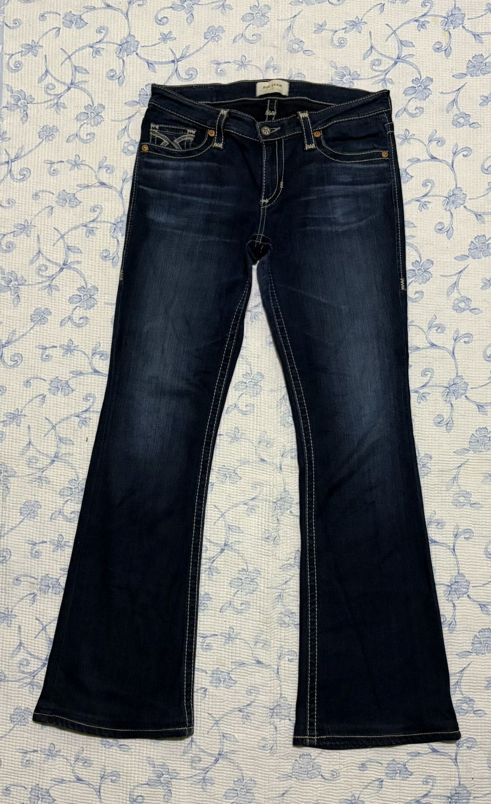 Big Star Big Star Streetwear Denim Flared Jeans Size US 32 / EU 48 - 2 Thumbnail