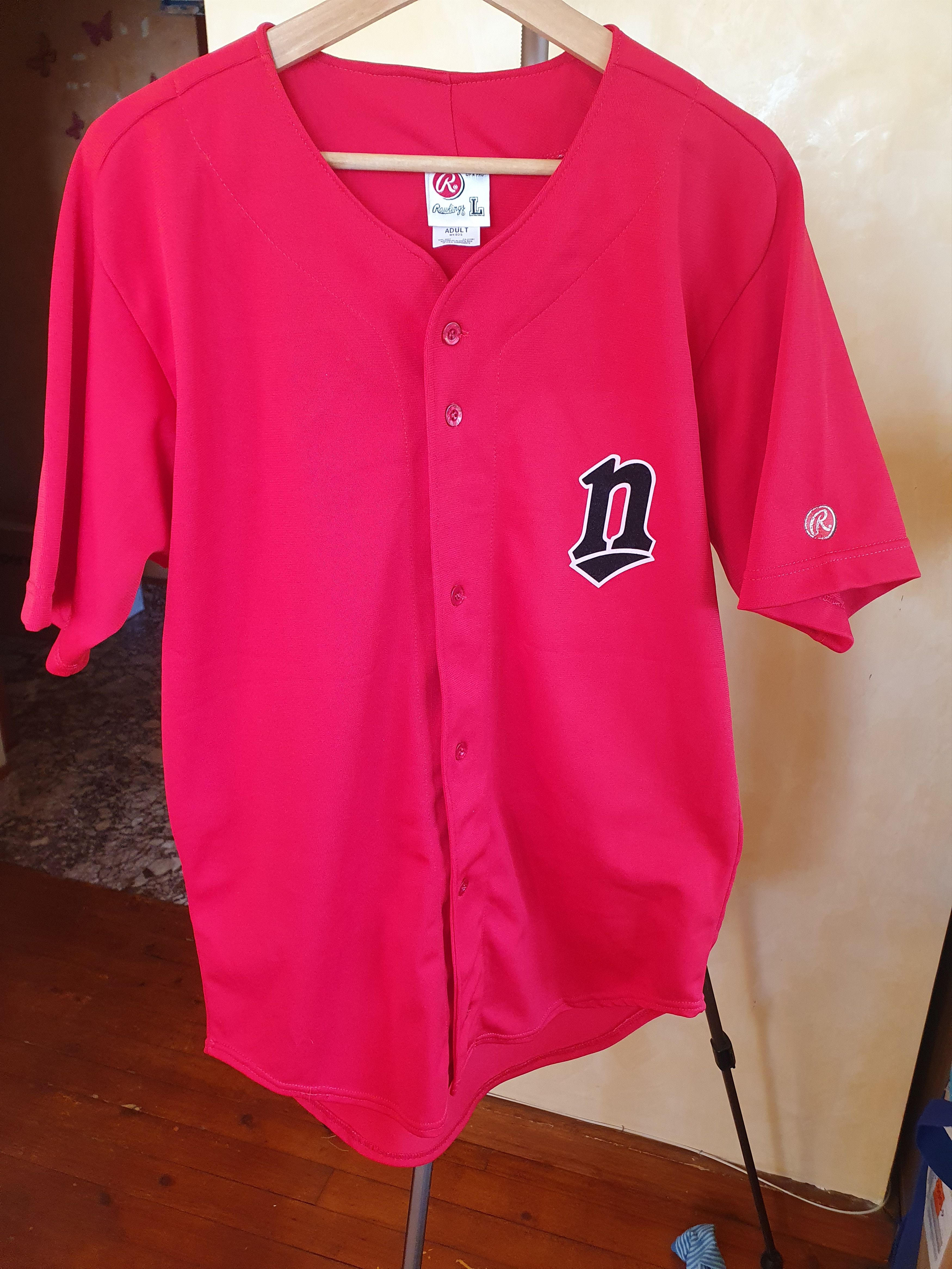 Other Nightmares #39 Rawlings Baseball Jersey sz L Size US L / EU 52-54 / 3 - 2 Thumbnail