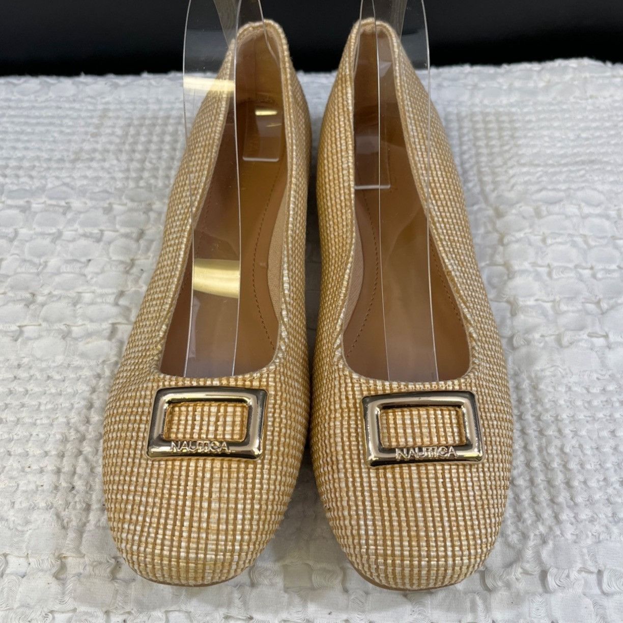 Nautica Nautica Halsell Women's Beige Shoes/Flats Size 10 SKU 5104 Size US 10 / IT 40 - 1 Thumbnail