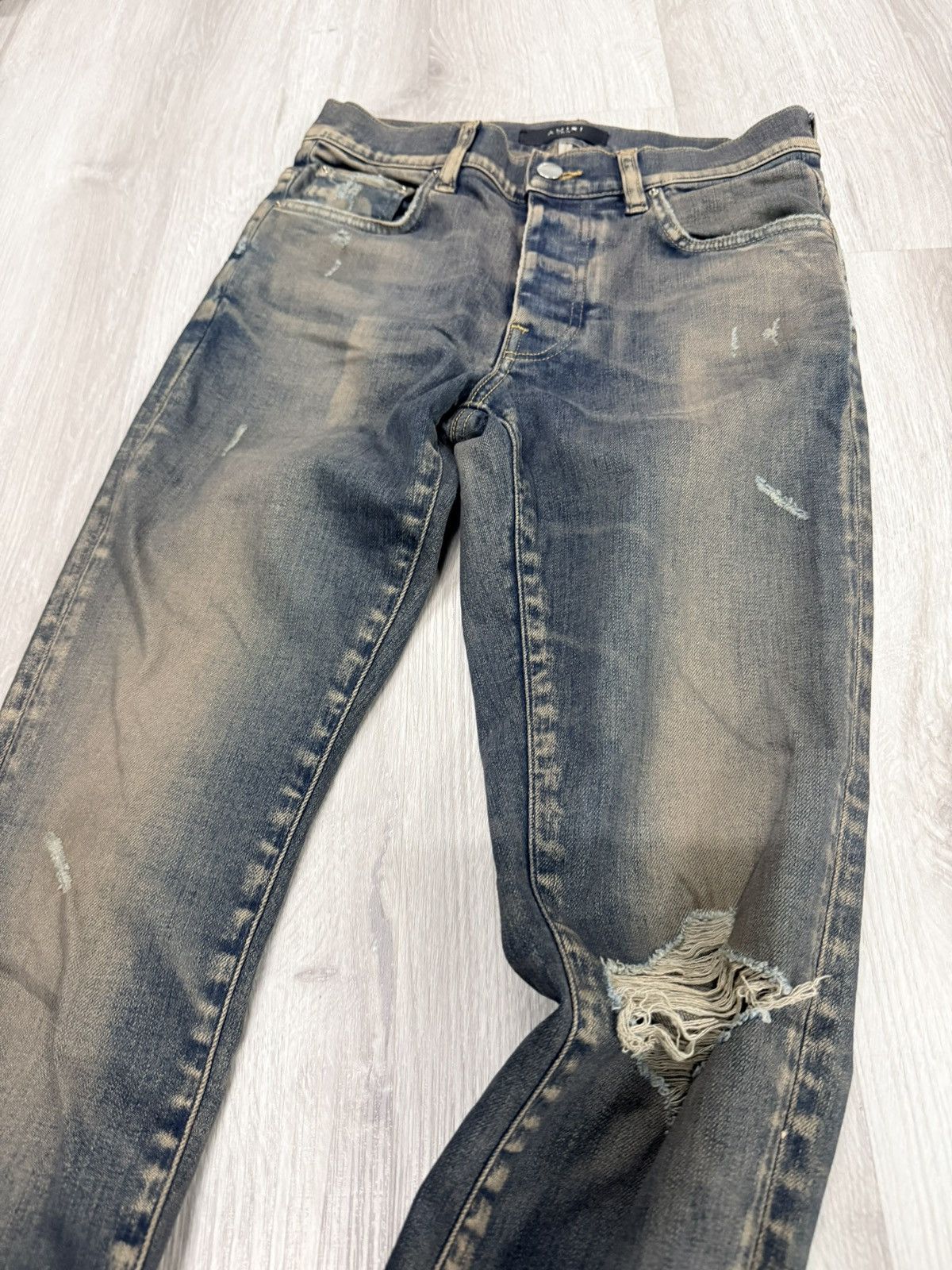 Amiri Amiri Thrasher Jeans Size US 29 - 2 Thumbnail