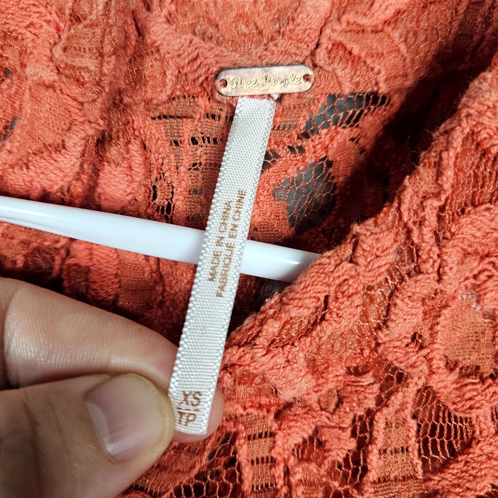 Free People Free People Orange Pink Stripes Tank Top XS Tank Womens XS Orange Stripe Pattern Casual Sleeveless Top Size XS / US 0-2 / IT 36-38 - 7 Thumbnail