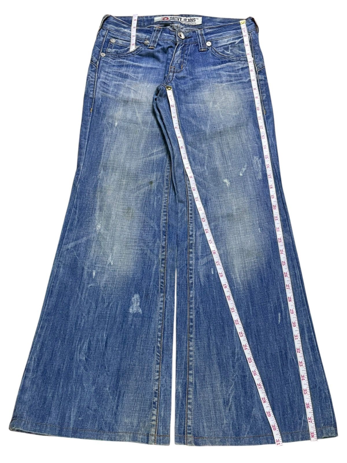 Hysteric Glamour × Japanese Brand Vintage Japanese Brand Blue Wash Bootcut Flare Jeans Size US 29 - 14 Thumbnail