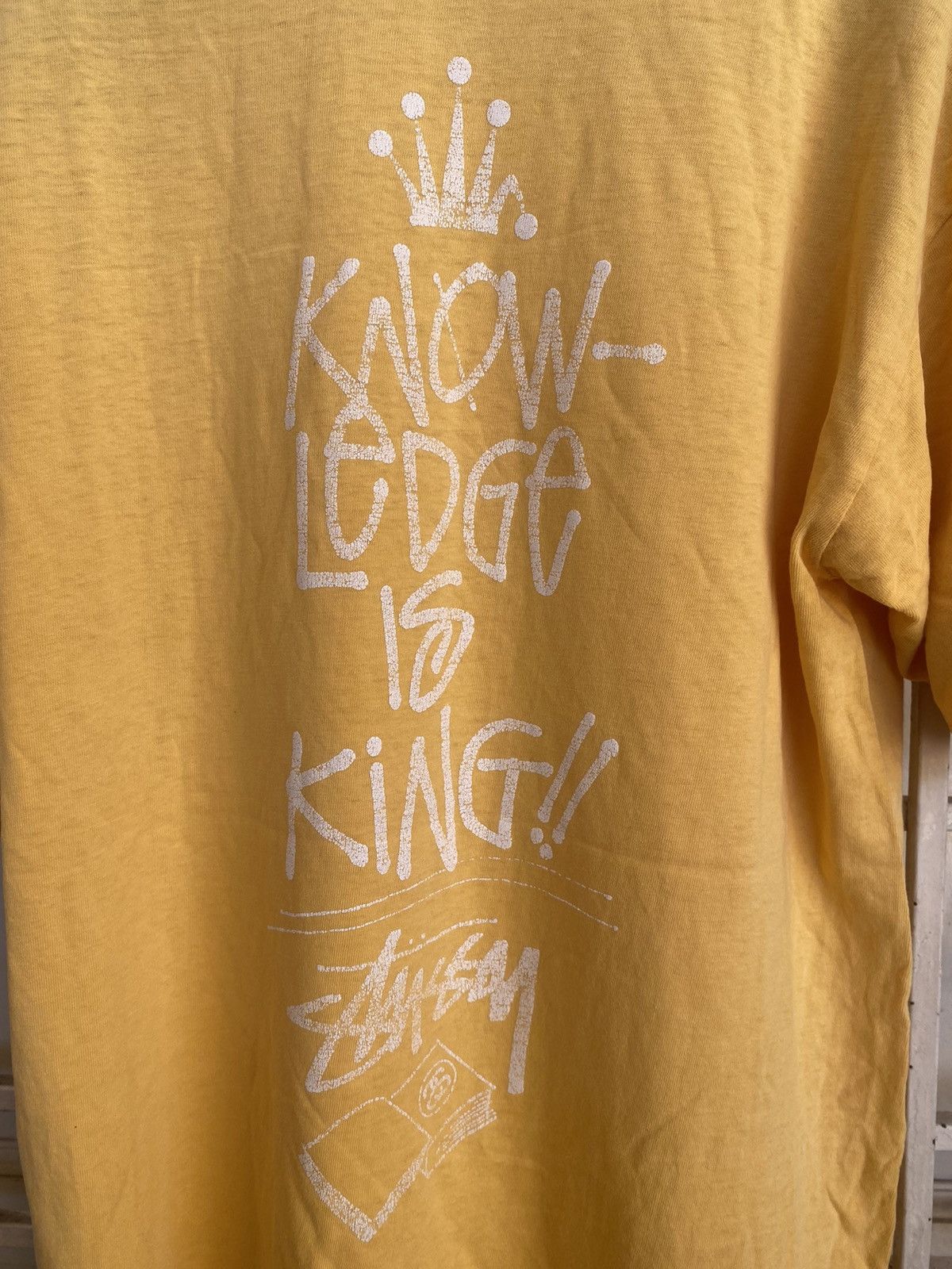 Stussy vintage y2k stussy knoledge is king! Size US L / EU 52-54 / 3 - 7 Thumbnail