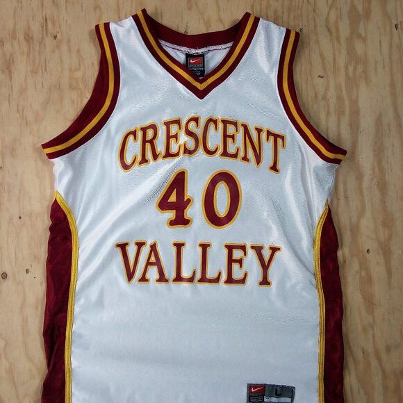 Nike × Vintage Vintage Nike Team Crescent Valley Basketball Jersey Size US L / EU 52-54 / 3 - 1 Thumbnail