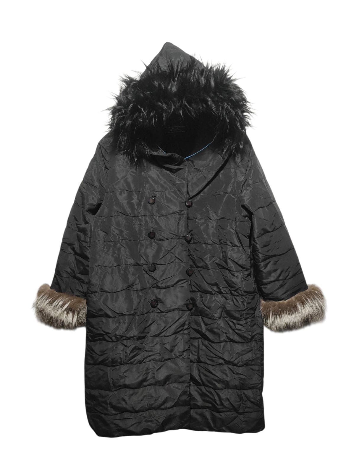 Japanese Brand Leilian made in Japan Down Puffer Hoodie Jacket Size L / US 10 / IT 46 - 1 Thumbnail