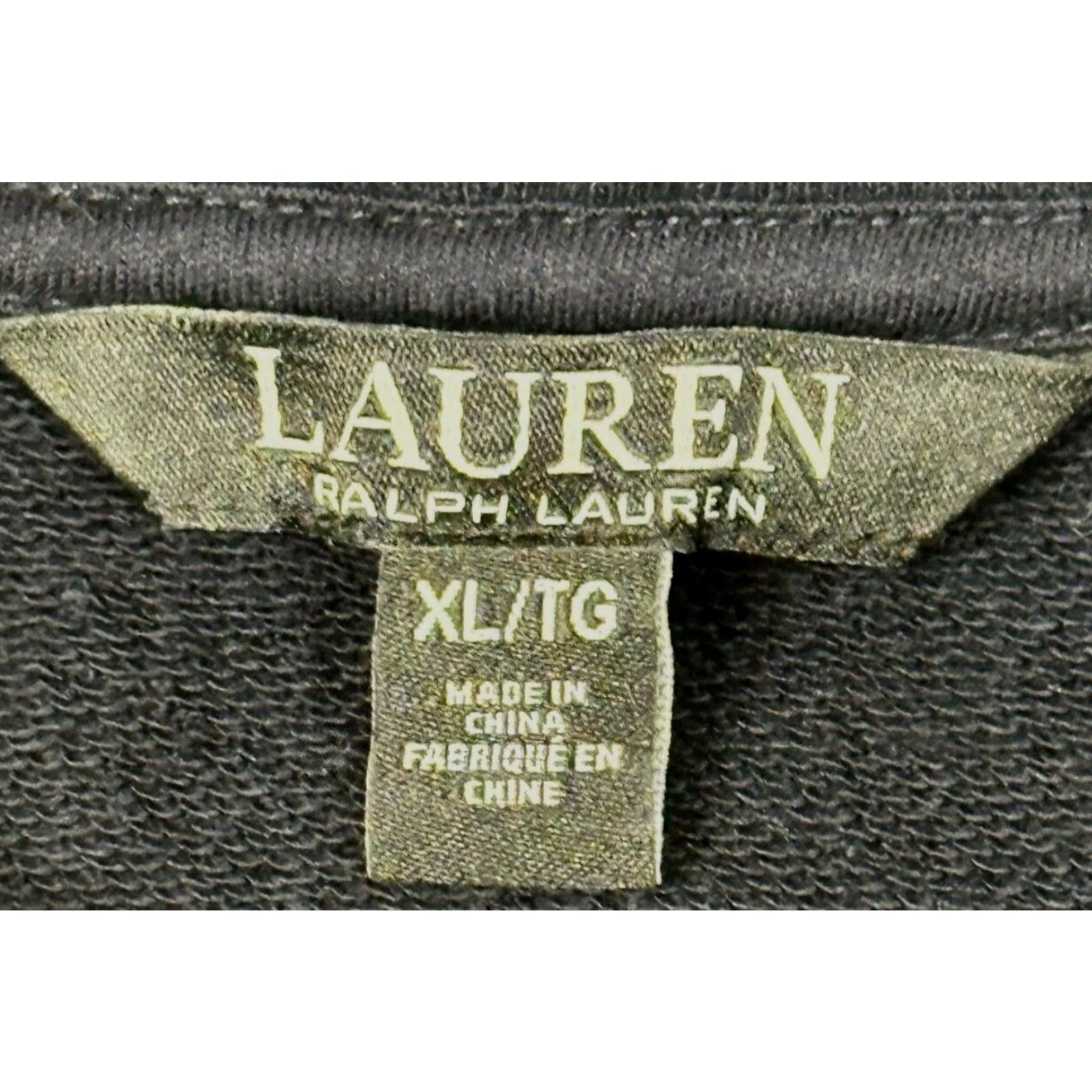 Ralph Lauren Lauren Ralph Lauren Womens XL Multicolor Color Block Hoodie Crop Style Size XL / US 12-14 / IT 48-50 - 5 Thumbnail
