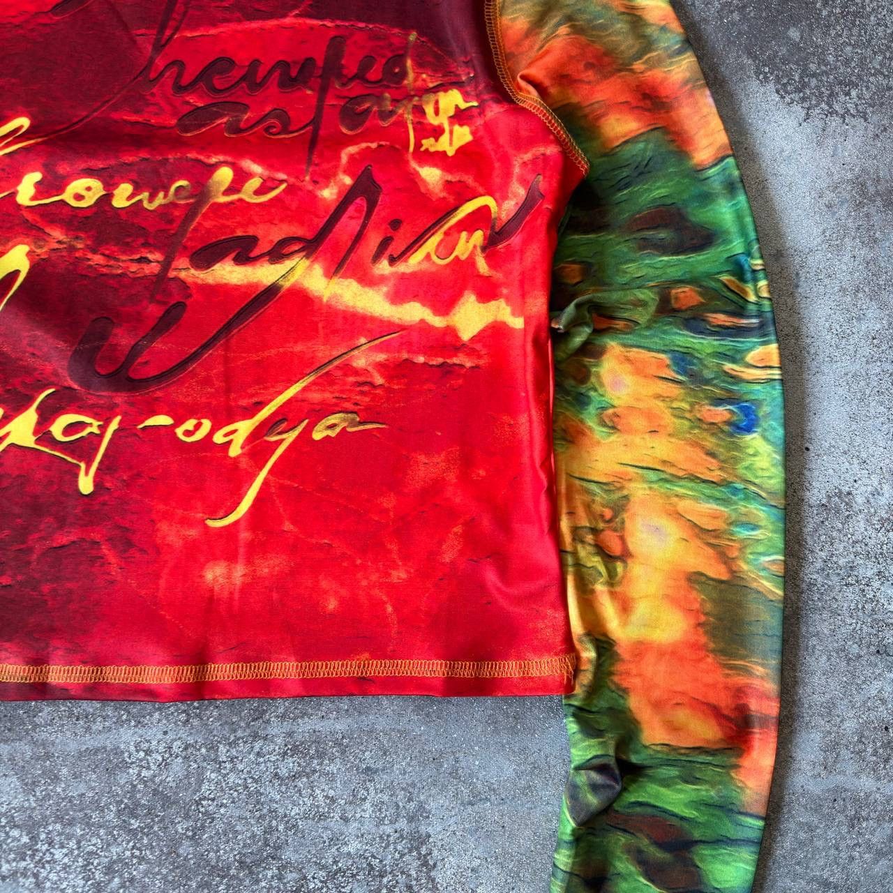 Hysteric Glamour Y2K Multucolour Sexy Crop Top (Jean Paul Gaultier style) Size M / US 6-8 / IT 42-44 - 7 Thumbnail
