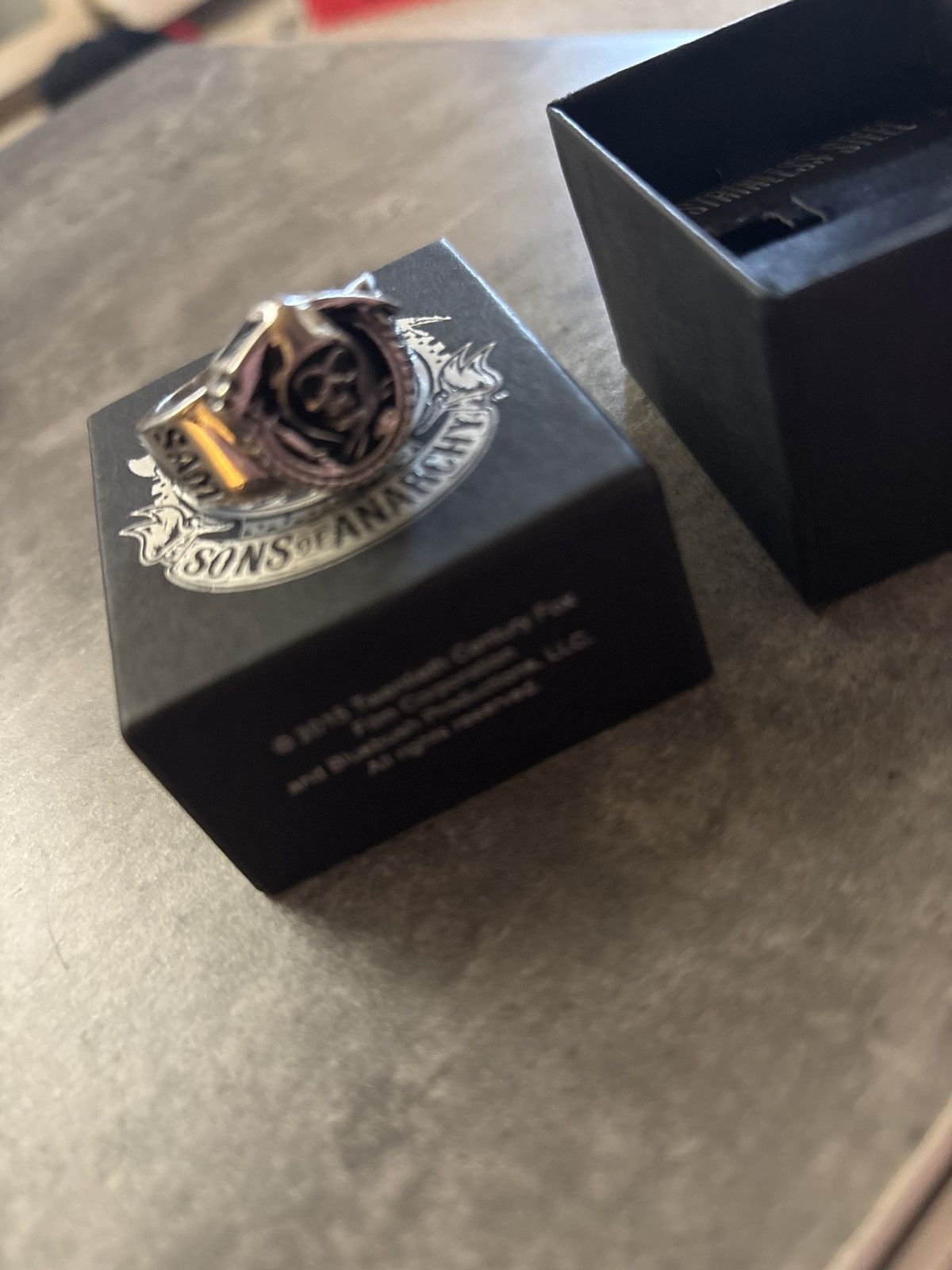 Vintage sons of anarchy main signet ring Size ONE SIZE - 3 Thumbnail
