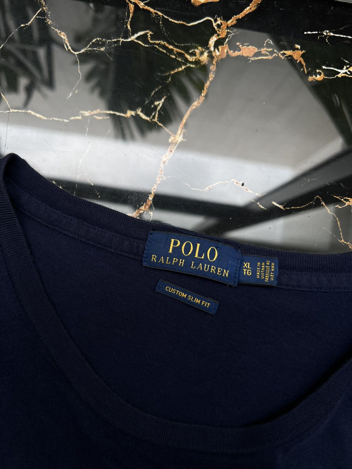 Polo Ralph Lauren × Vintage 90’s POLO RALPH LAUREN Y2K USA RARE TEE Size US XL / EU 56 / 4 - 4 Thumbnail