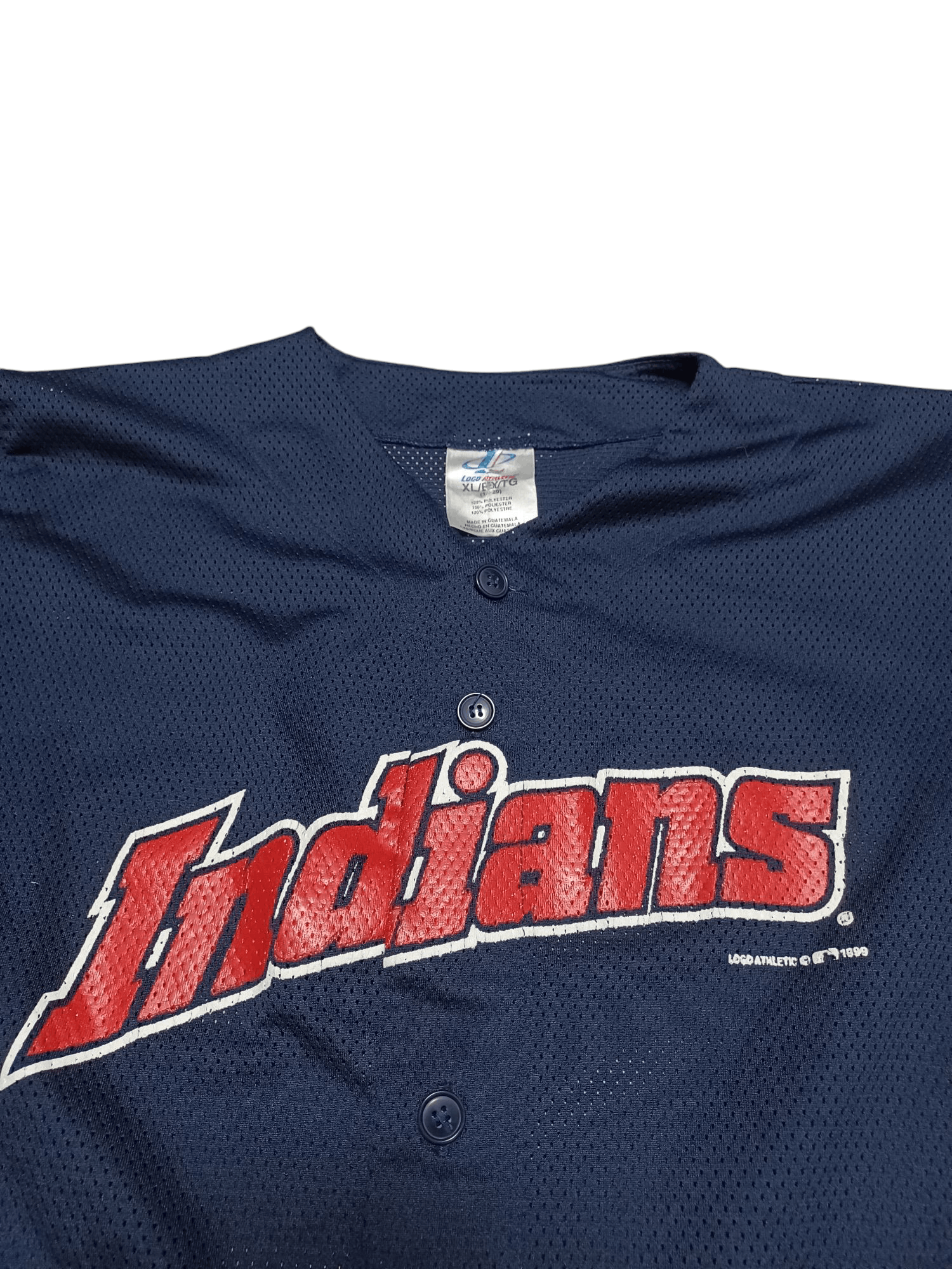 Logo Athletic CLEVELAND INDIANS MLB VINTAGE 1999 LOGO ATHLETIC JERSEY Size US L / EU 52-54 / 3 - 2 Thumbnail