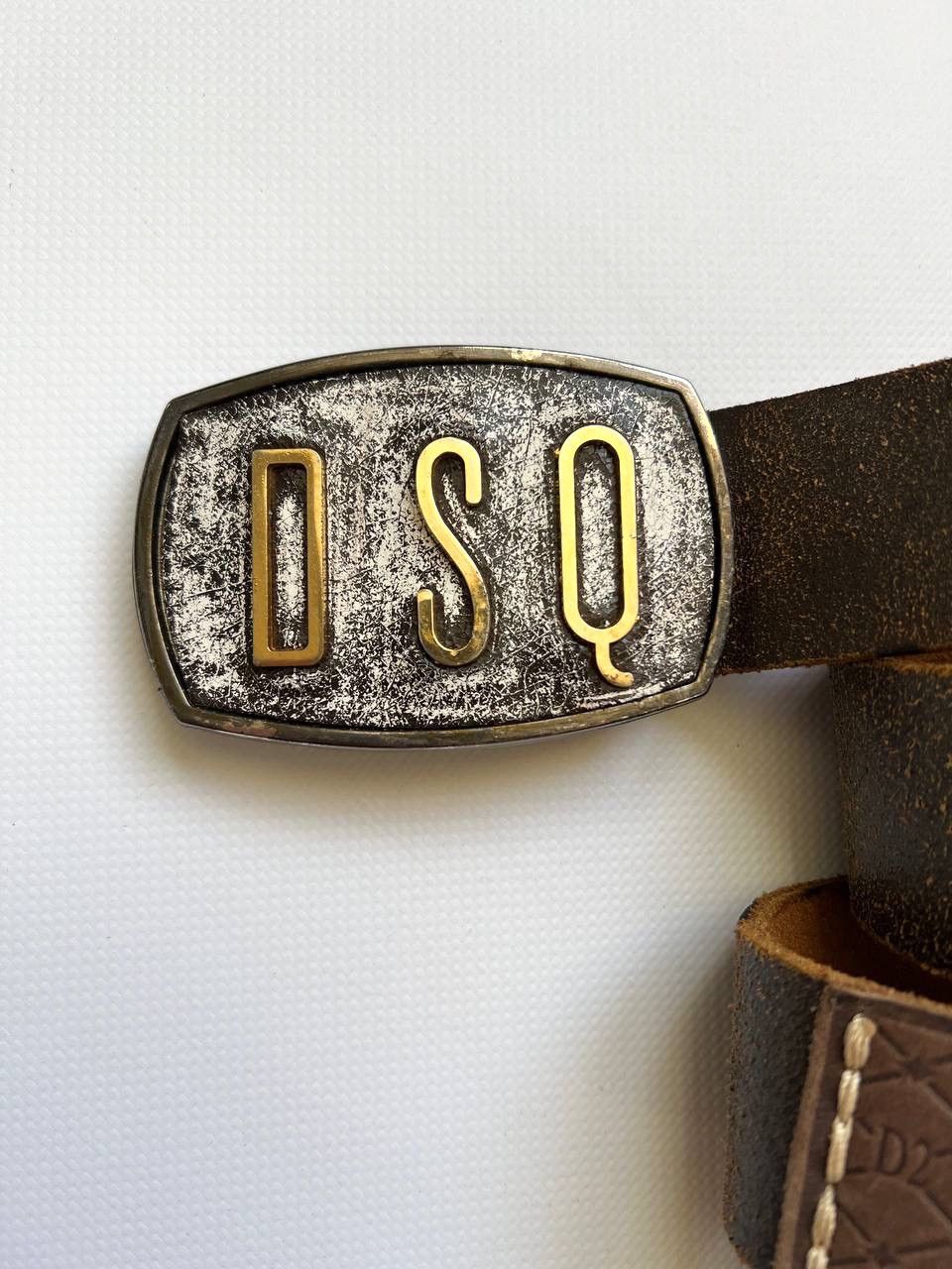 Dsquared2 × Vintage Vintage Dsquared2 washed Buckle Belt Dsquared distressed Size ONE SIZE - 3 Thumbnail