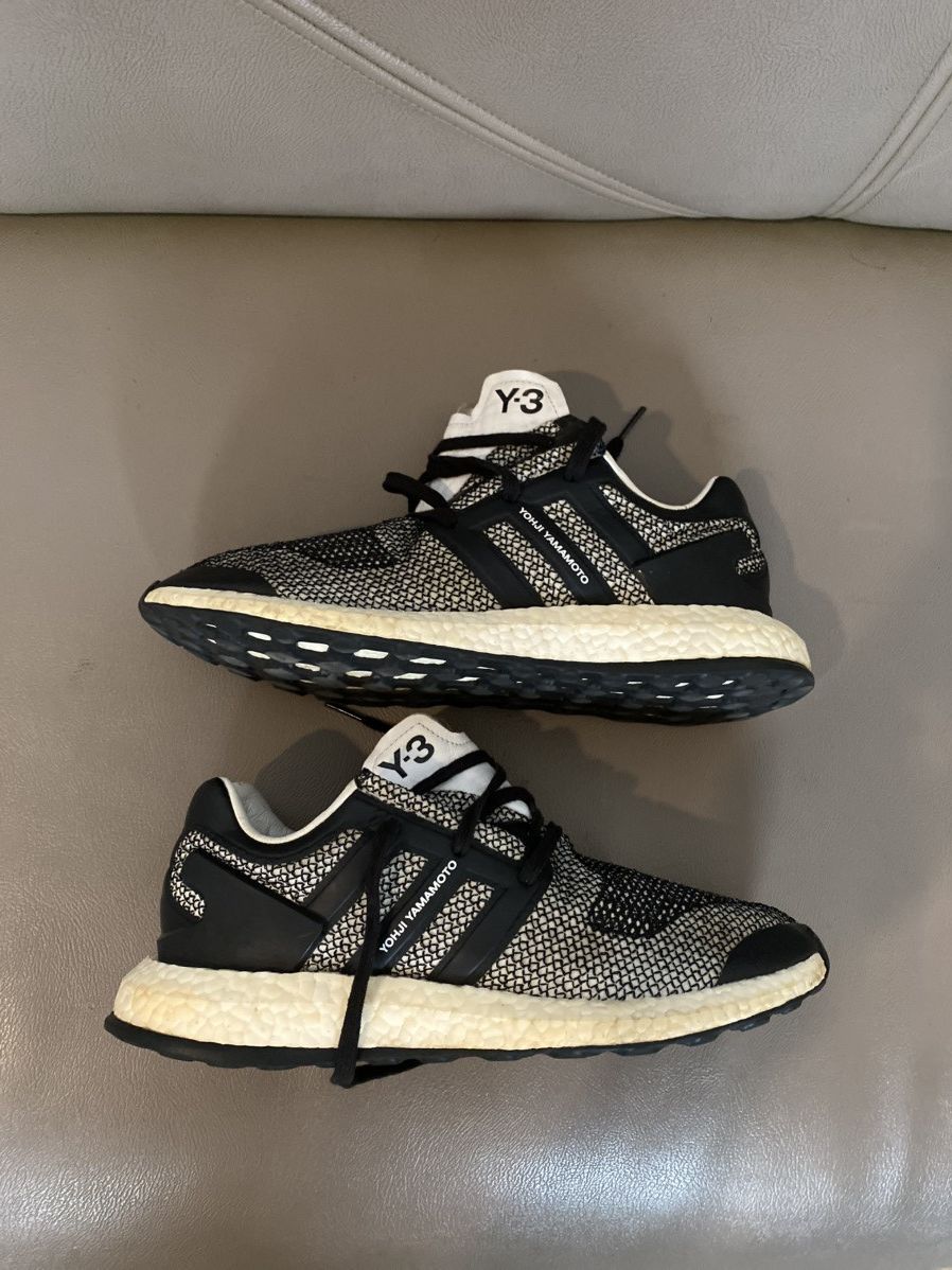 Adidas × Y's Adidas x yohji yamamoto pureboost oreo sneakers Size US 9 / EU 42 - 6 Thumbnail