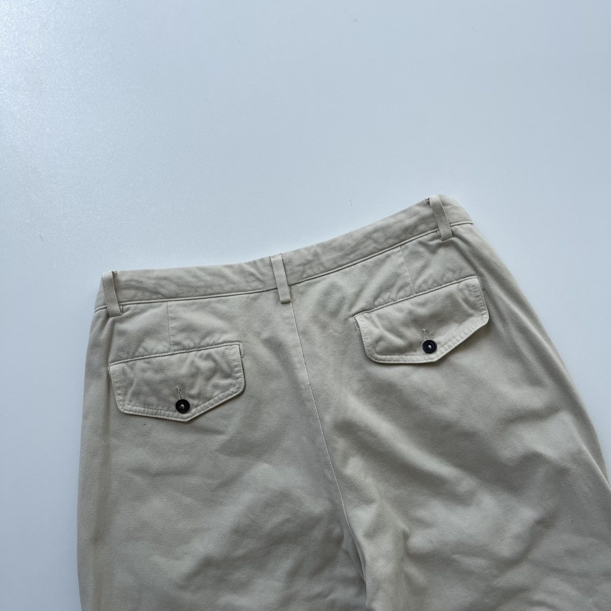 Doppiaa Doppiaa AA Aantioco Cotton Chino Pants White Luxury Basic Size US 34 / EU 50 - 6 Thumbnail