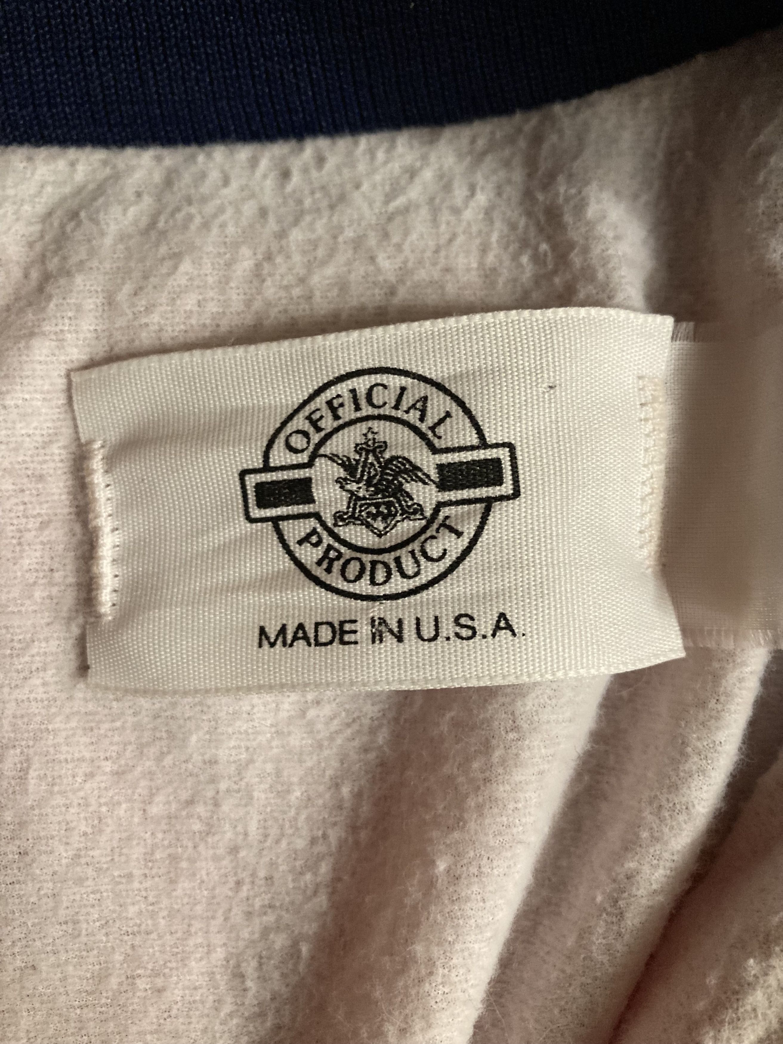 Budweiser Vintage 90-s Budweiser red satin bomber jacket Size US L / EU 52-54 / 3 - 3 Thumbnail