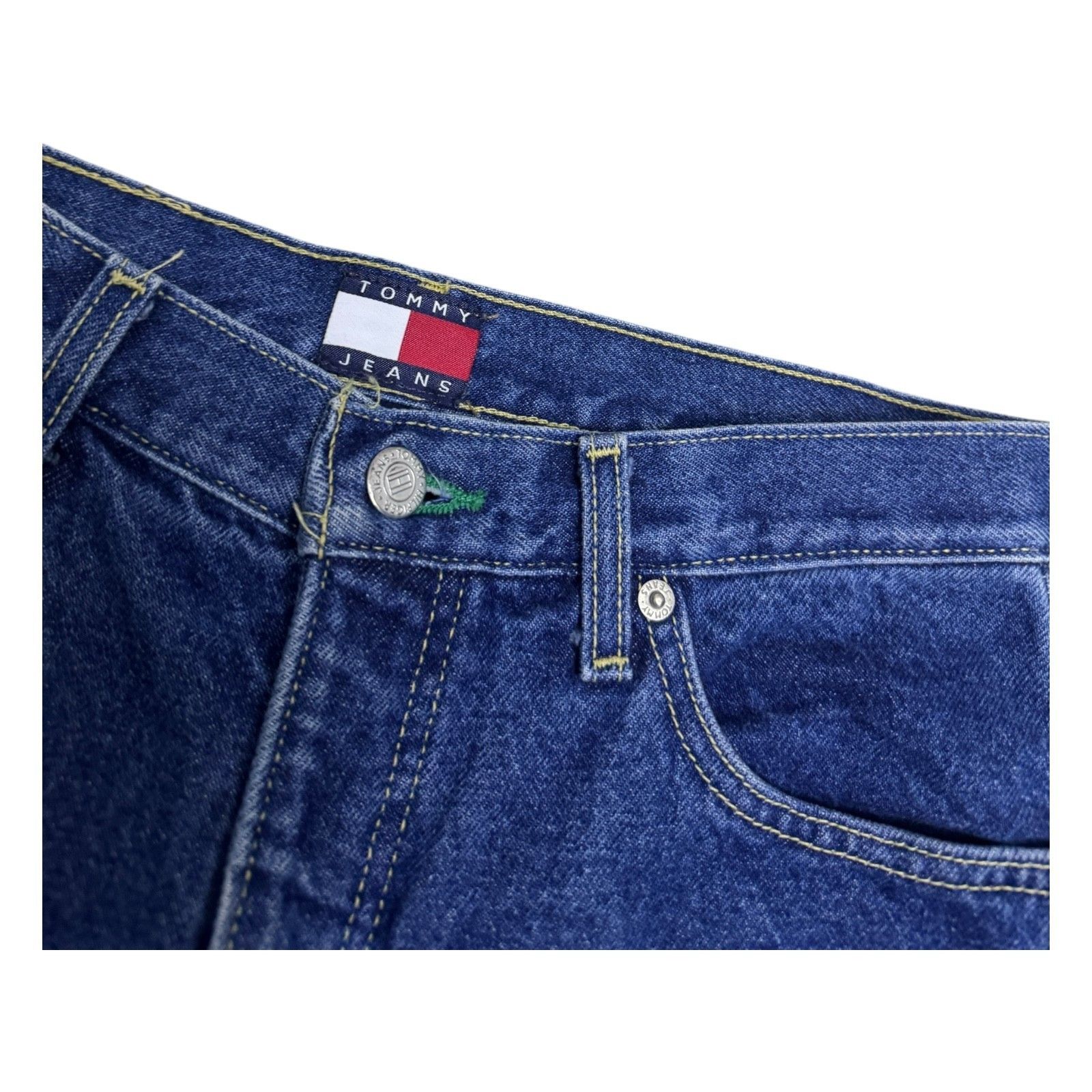 Tommy Hilfiger TOMMY HILFIGER Vintage Y2K 2000s Denim Pants Jeans 29x32 Size US 29 - 4 Thumbnail
