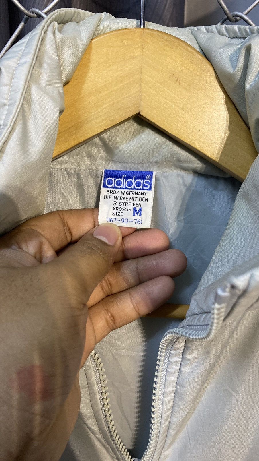 Adidas × Vintage VINTAGE 80's Adidas Descente Outerwear Jacket Medium Size US M / EU 48-50 / 2 - 8 Thumbnail
