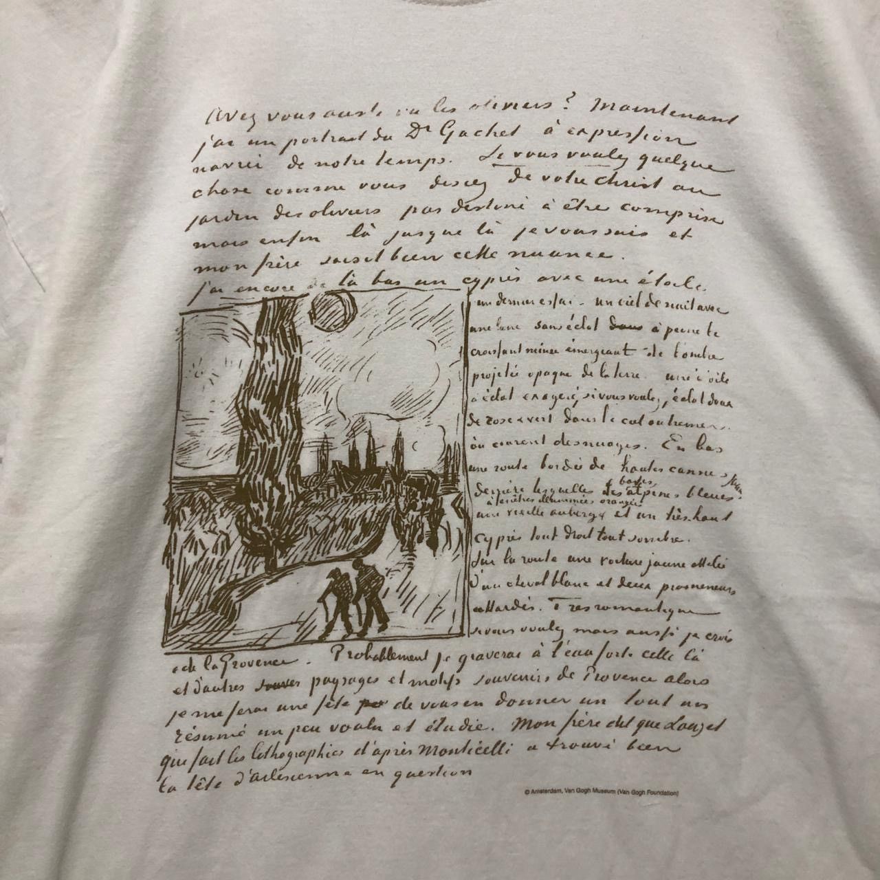 Vintage Vintage Van Gogh Art T-Shirt Size US XL / EU 56 / 4 - 2 Thumbnail