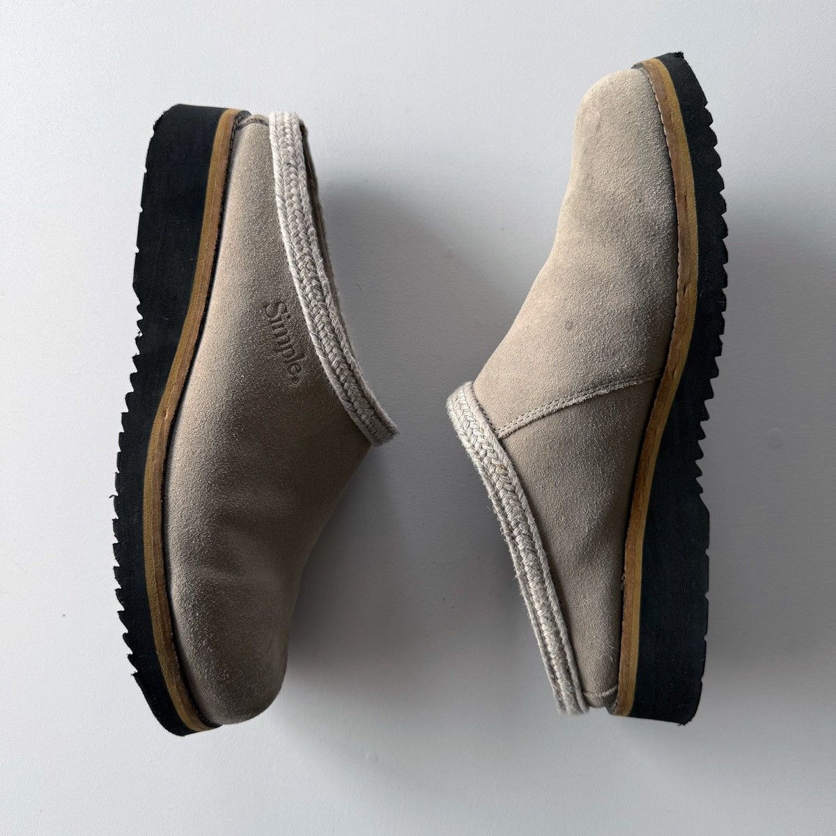 Simple Shoes Simple Shoes | Original Clog | Stone Grey | Size 9 Size US 9 / EU 42 - 4 Thumbnail