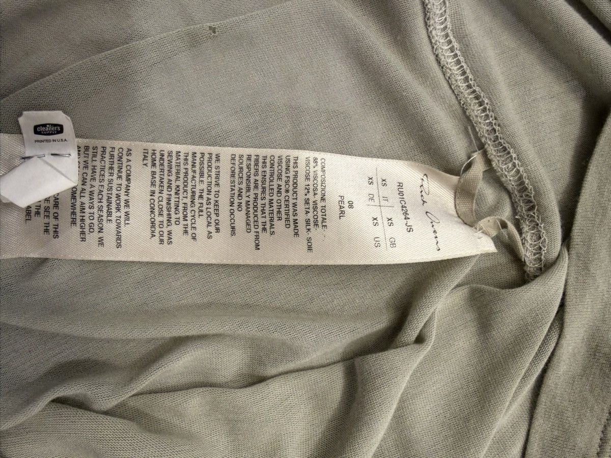 Rick Owens Rick Owen Level Tee -Dust Size US XS / EU 42 / 0 - 4 Thumbnail