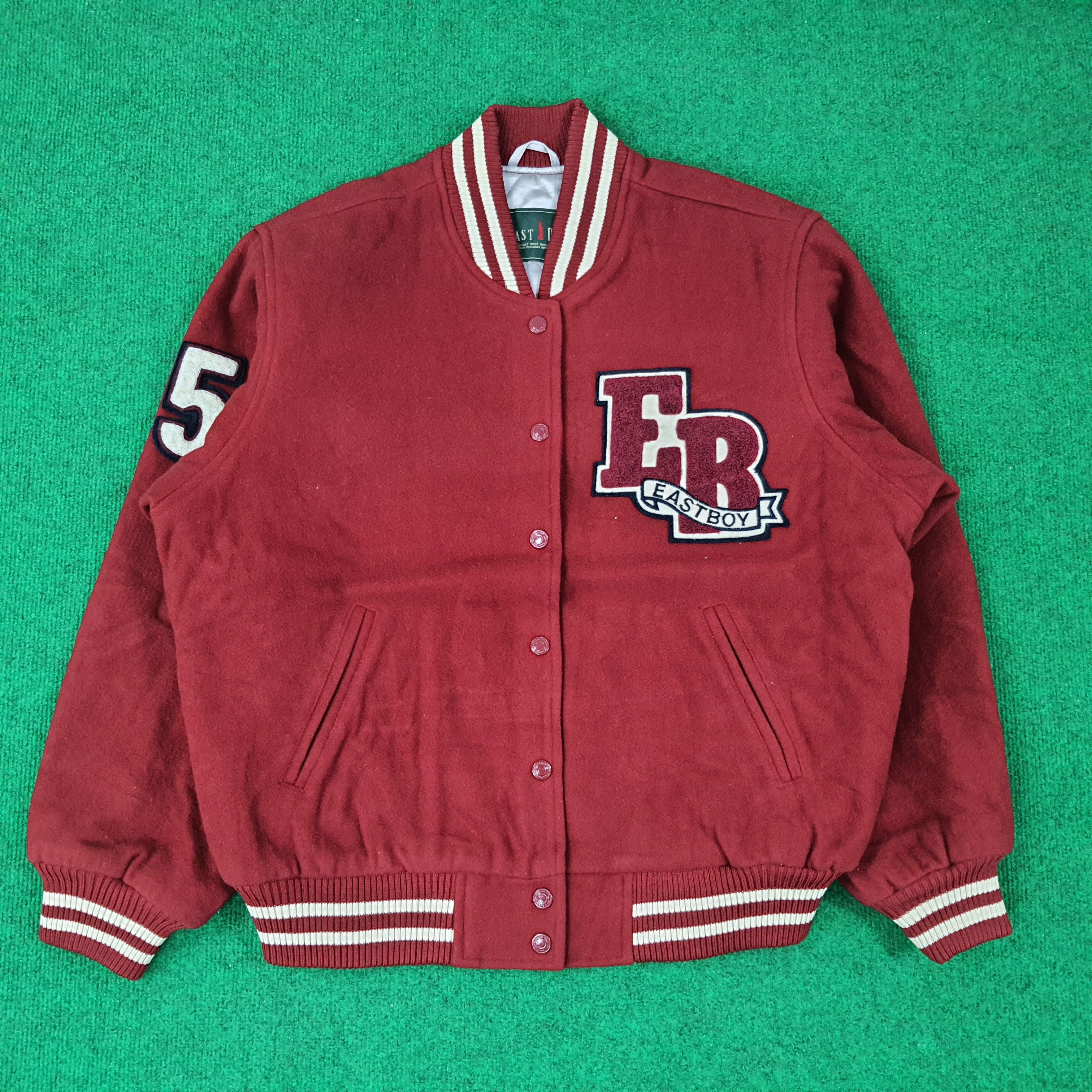 Vintage Vintage EASTBOY Authentic Spirit Varsity Jacket C231N12 Size US L / EU 52-54 / 3 - 3 Thumbnail