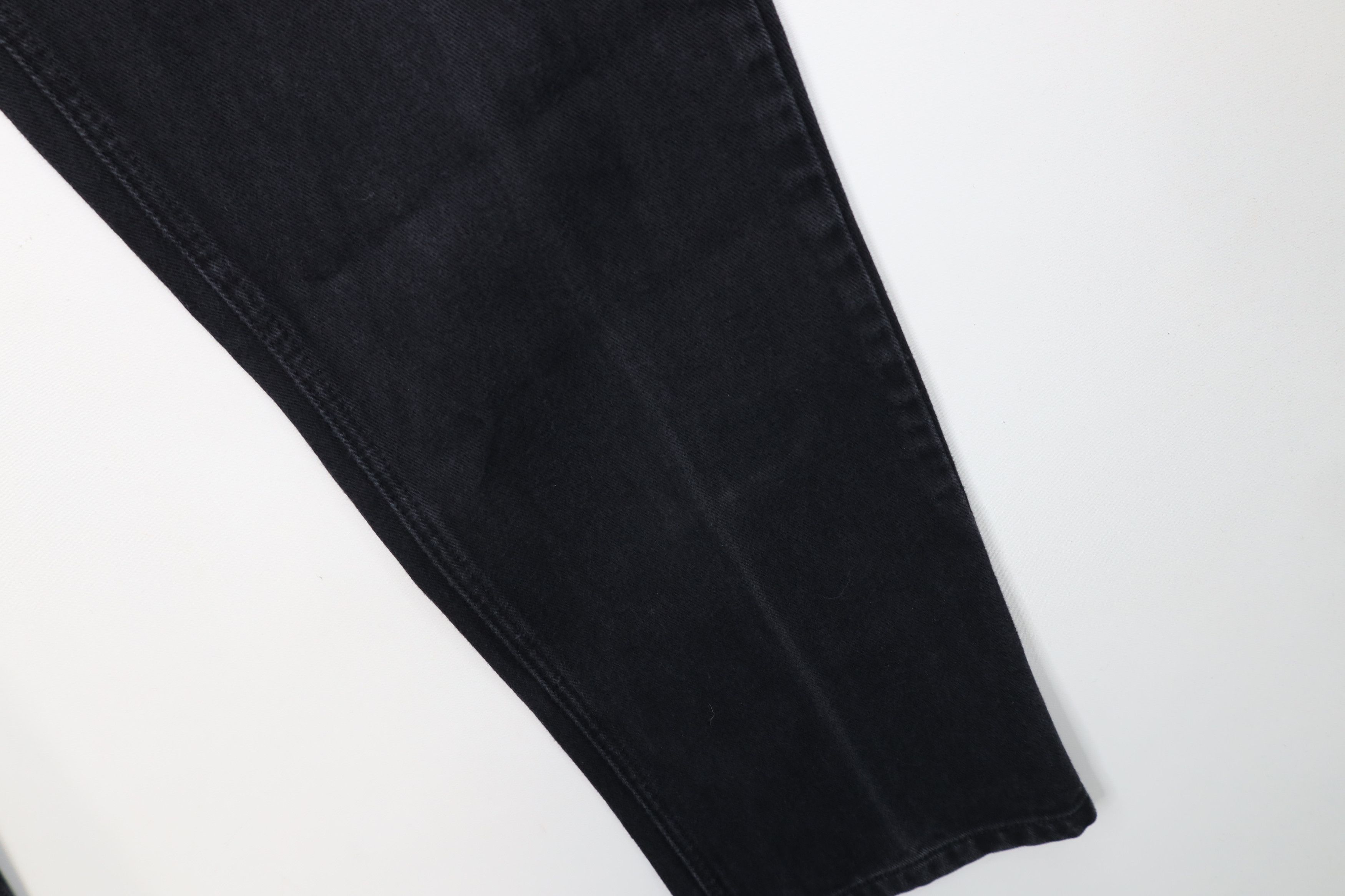 Vintage Vintage 90s Streetwear Relaxed Fit Tapered Leg Jeans Black Size US 34 / EU 50 - 5 Thumbnail