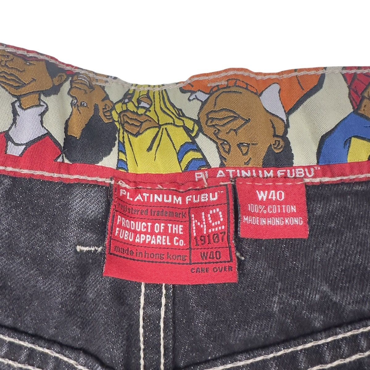 Fubu Vintage FUBU Platinum Fat Albert Carpenter Jeans 40x30 Y2K Size US 40 / EU 56 - 6 Thumbnail