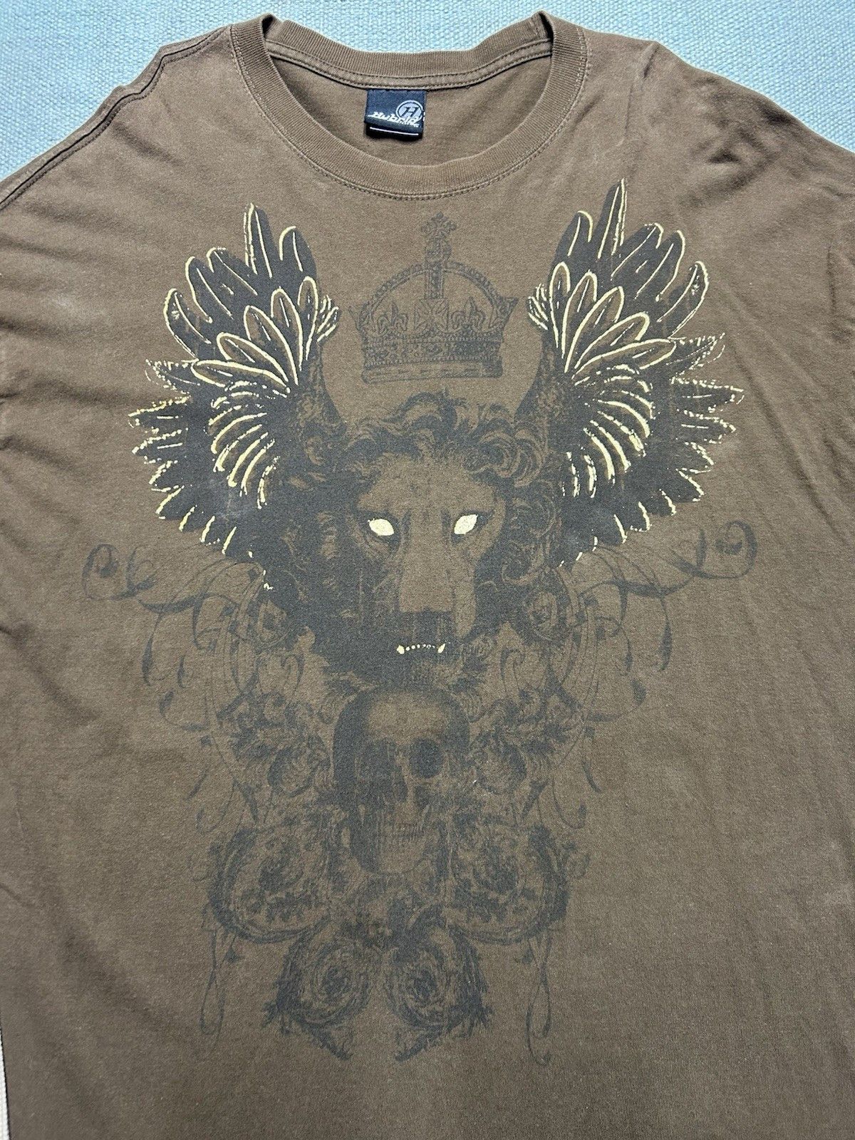 Vintage y2k t shirt hybrid thermal tribal skull Jesse pinkman XXL T Size US XXL / EU 58 / 5 - 3 Thumbnail