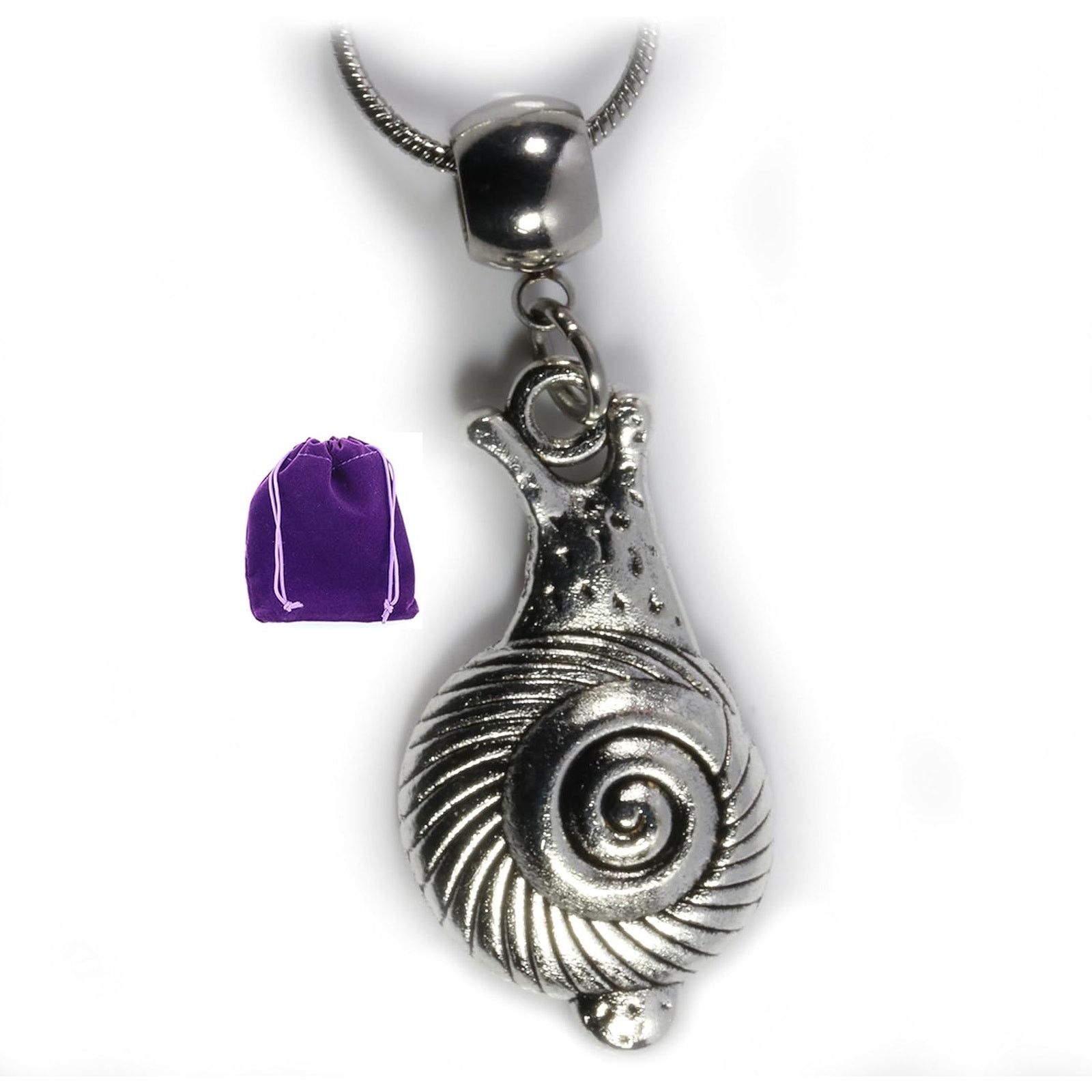 & Other Stories Snail Necklace - Snail Charm Pendant Size ONE SIZE - 1 Thumbnail