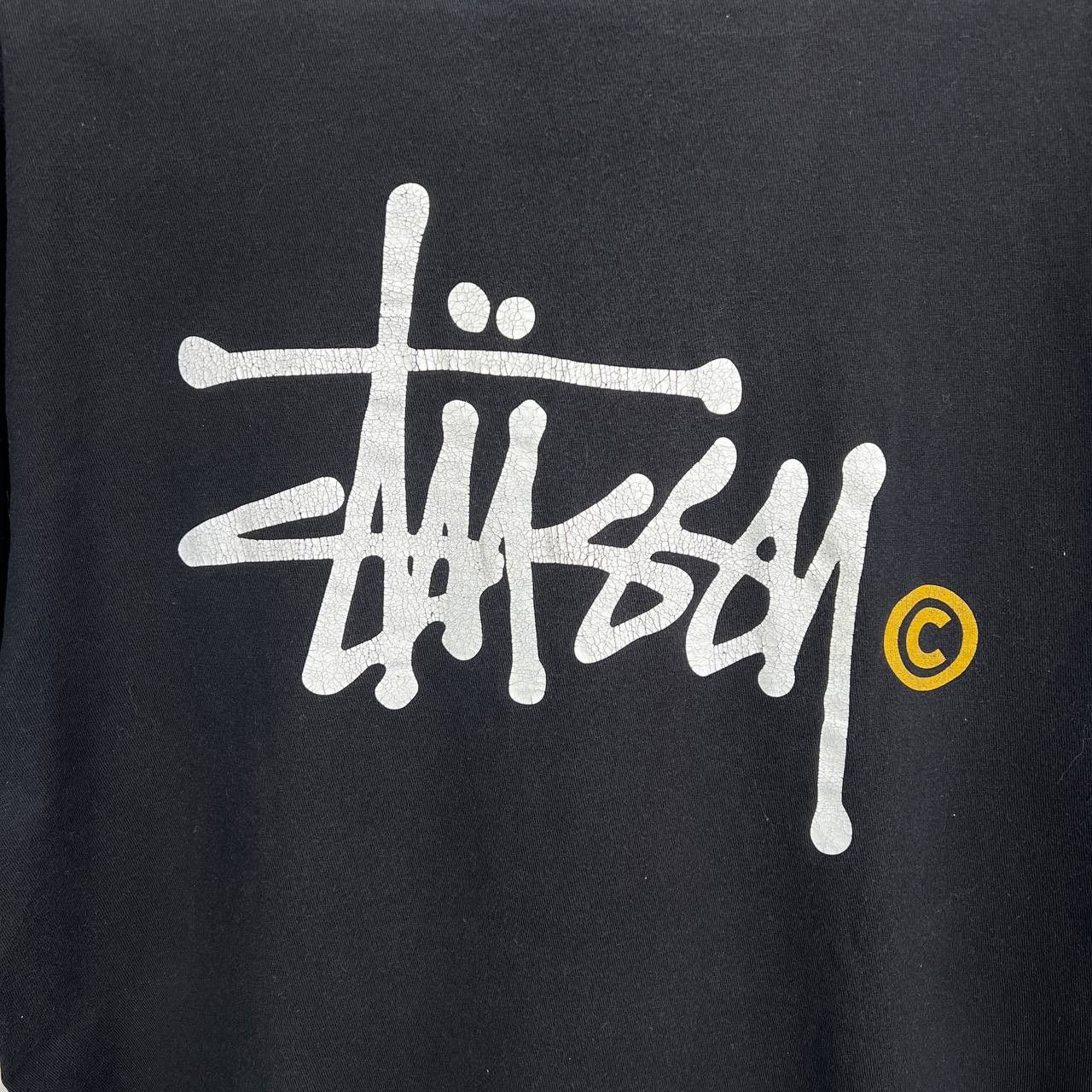 Stussy × Vintage Vintage Stussy Big Logo T-Shirt Made In Mexico Size US L / EU 52-54 / 3 - 8 Thumbnail