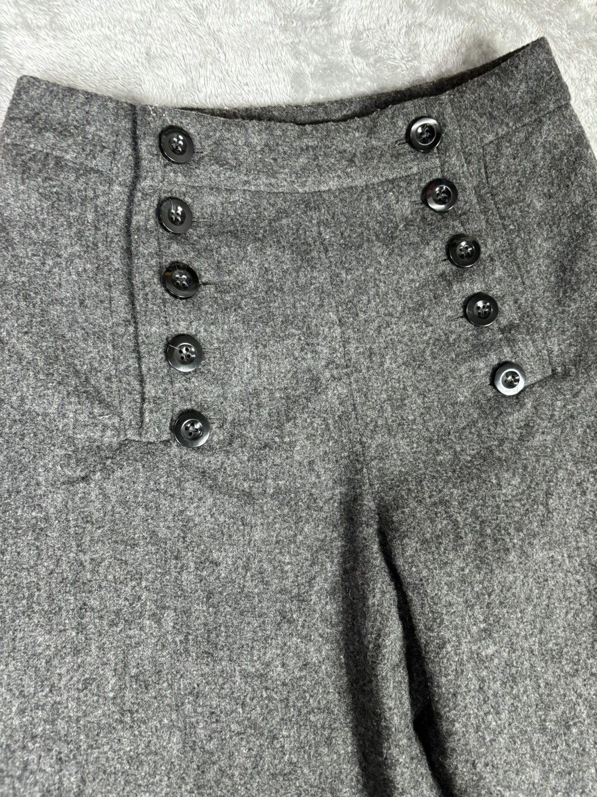 Marc Jacobs Marc Jacobs Wide Leg Wool Pants. S0350 Size 26" / US 2 / IT 38 - 4 Thumbnail