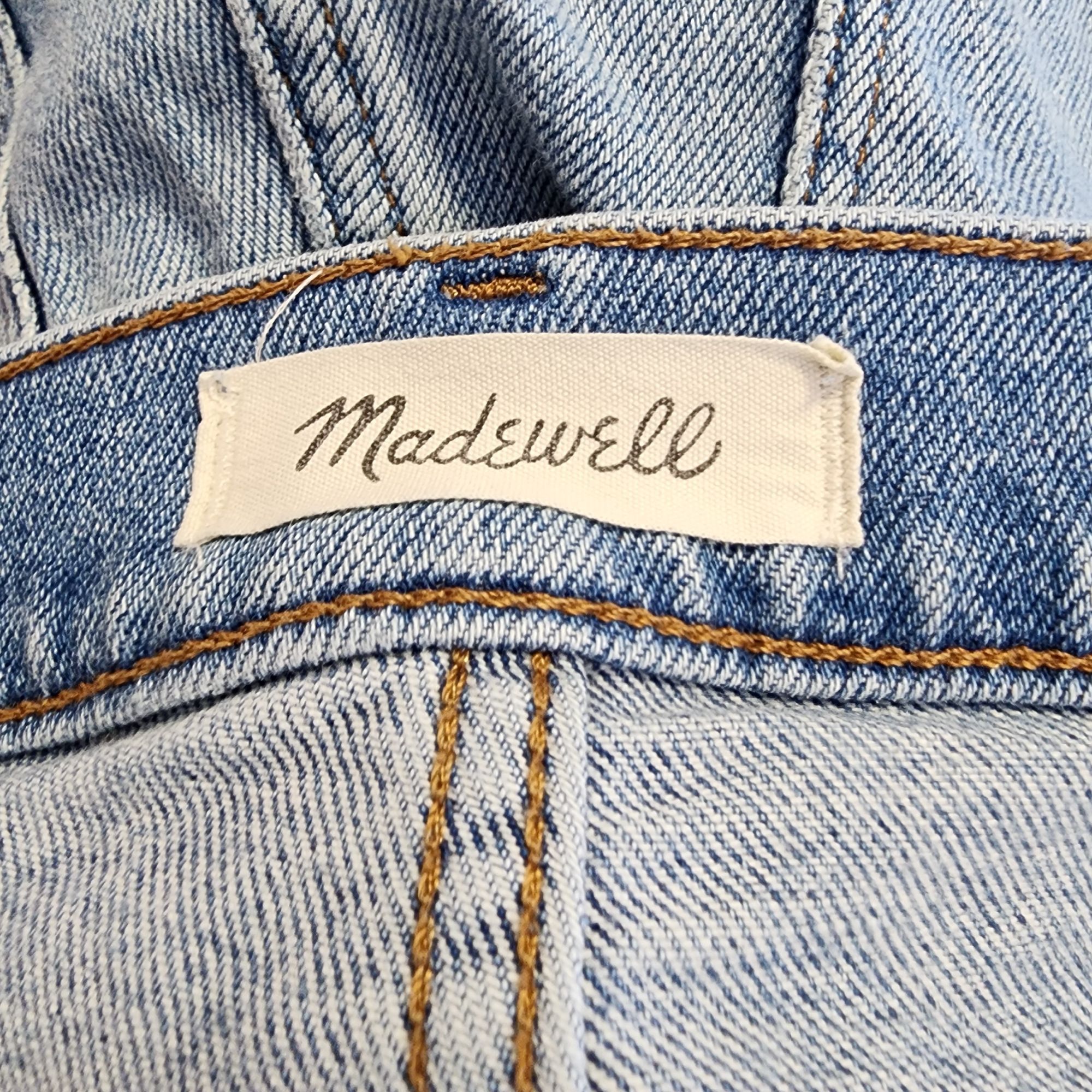 Madewell Madewell The Mom Jean Light Wash Denim Jeans 27T High Waist Size 27" / US 4 / IT 40 - 4 Thumbnail