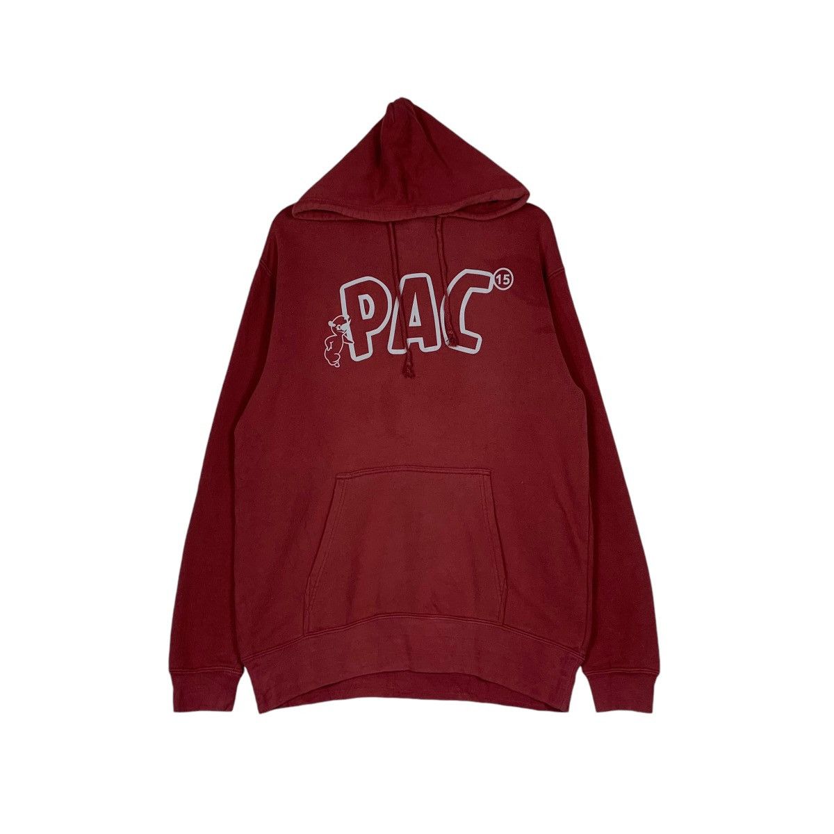 Japanese Brand PAC 15 Big Logo Print Pullover Hoodies Sweatshirt #1407-C64 Size US L / EU 52-54 / 3 - 1 Thumbnail