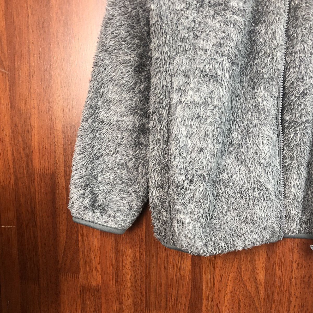Japanese Brand × Vintage Uniqlo fleece vintage Grey Mohair Sweather #7487 Size M / US 6-8 / IT 42-44 - 7 Thumbnail