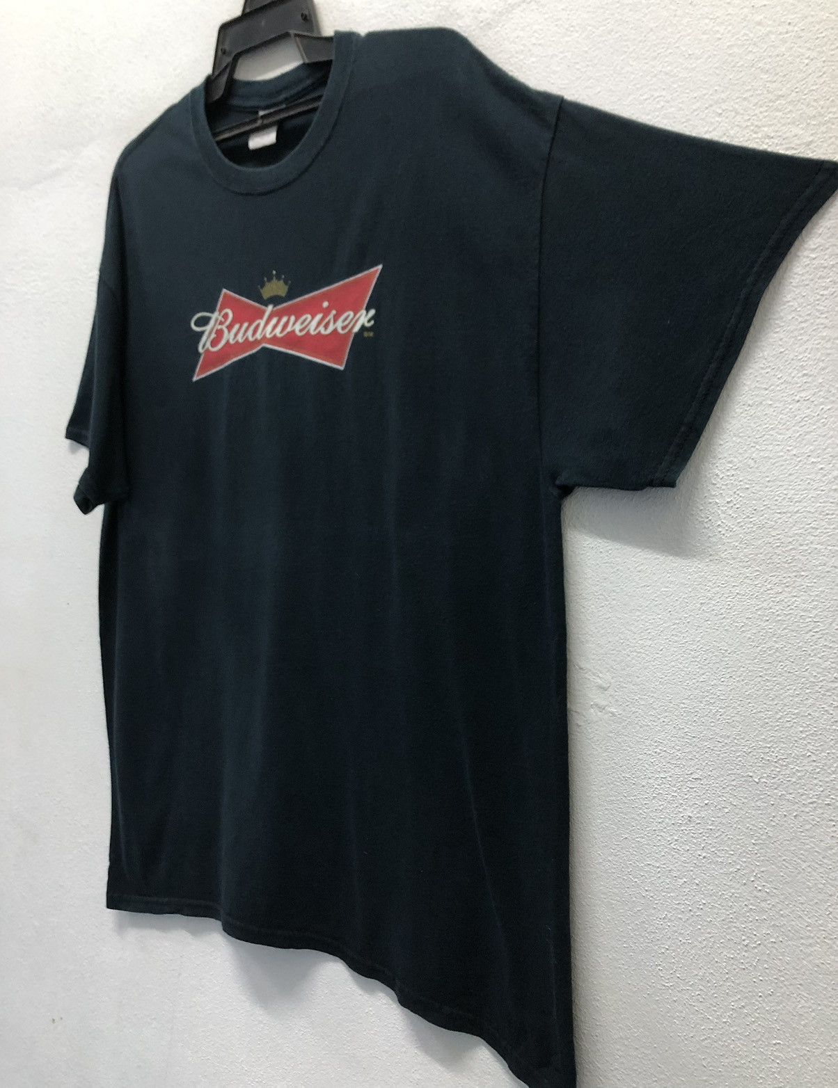 Vintage Vintage Gildan Budweiser T-Shirt Size US XL / EU 56 / 4 - 5 Thumbnail