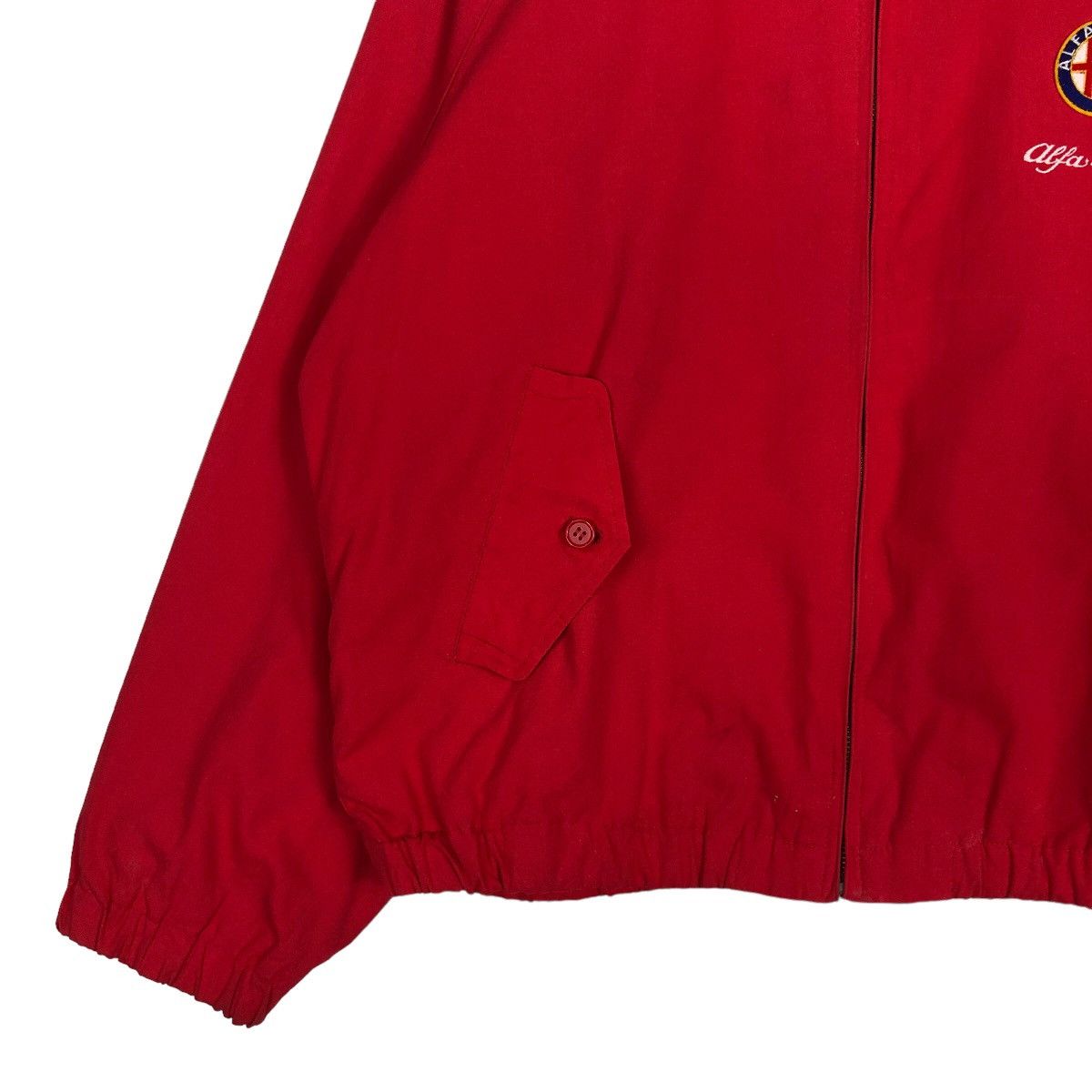 Japanese Brand 🔥Vintage Bomber Jacket Alfa Romeo Big Logo Car Jacket Size US M / EU 48-50 / 2 - 4 Thumbnail