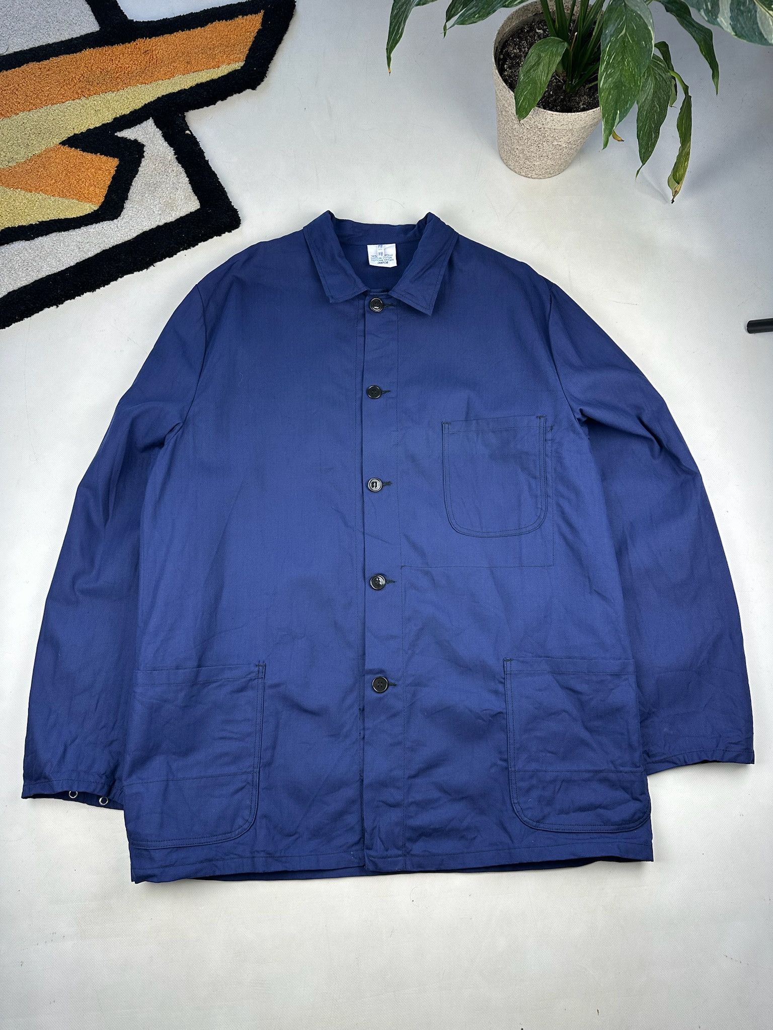 Vintage Vintage French Workwear Sanfor Jacket Size US XL / EU 56 / 4 - 2 Thumbnail