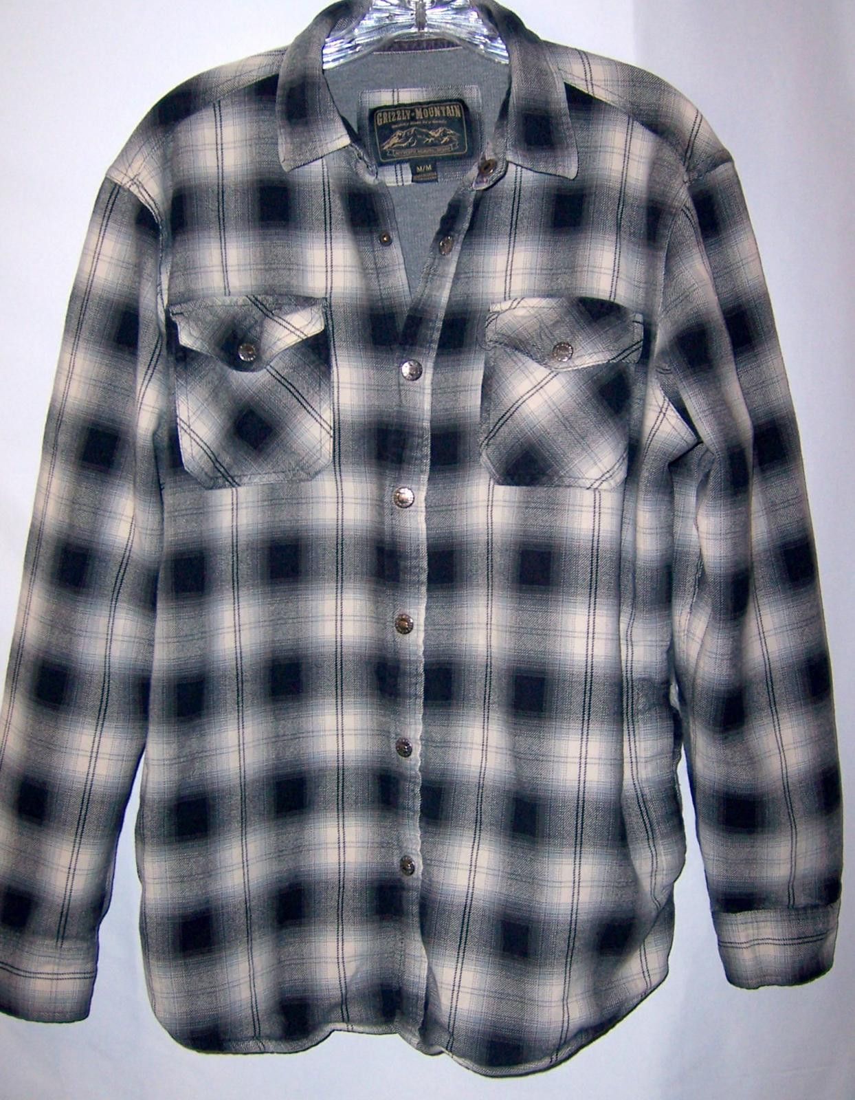 Other Grizzly Mountain Plaid Snap Button-Down Shirt Men's M Size US M / EU 48-50 / 2 - 1 Thumbnail
