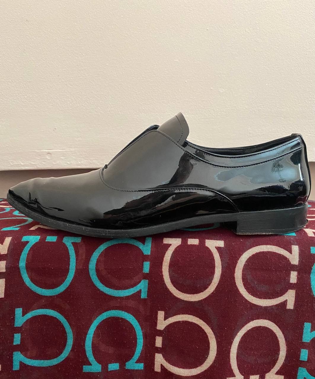 Prada × Tom Ford 🖤 Prada Black Patent Leather Slip Ons Never Worn Size US 5 / EU 37 - 5 Thumbnail