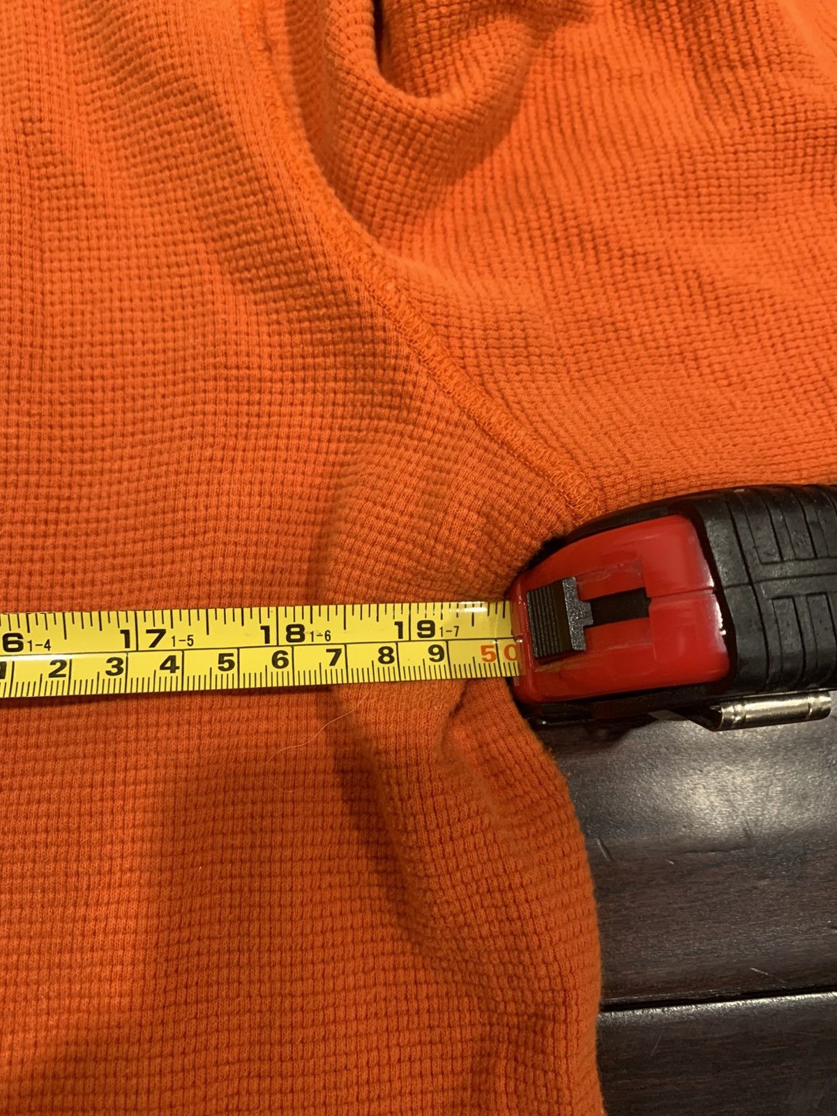 Hollister early 2000”s orange hollister thermal long sleeve Size US L / EU 52-54 / 3 - 6 Thumbnail