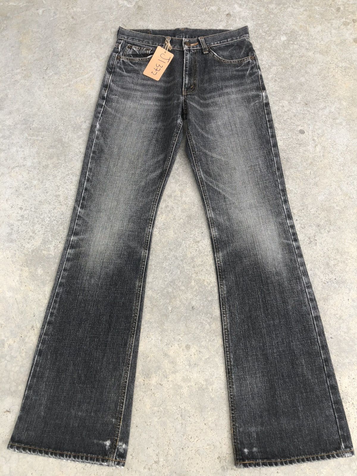 If Six Was Nine Bobson Flared Jeans Bootcut Distressed Jeans Size US 29 - 1 Thumbnail