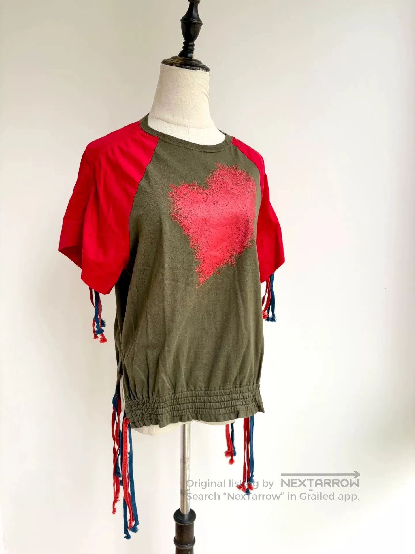 Vivienne Westwood Vivienne Westwood Vintage Green Heart T. Size M / US 6-8 / IT 42-44 - 7 Thumbnail
