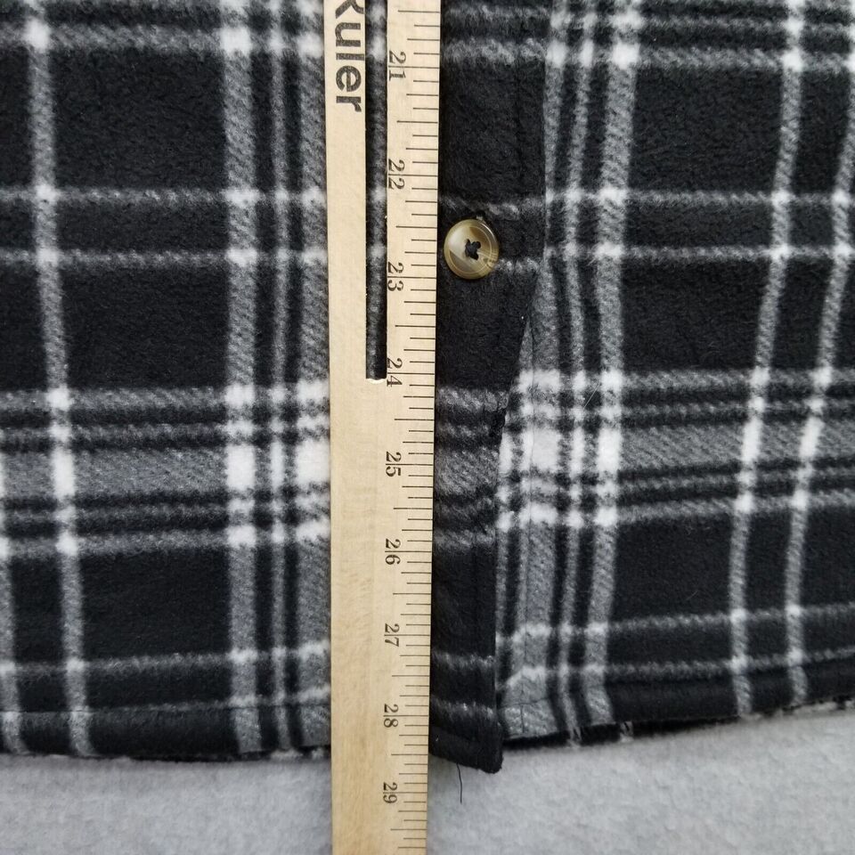 Sage Sage Jacket Womens 2XL Plaid Button Up Pockets Shaket Size XXL / US 16-18 / IT 52-54 - 7 Thumbnail