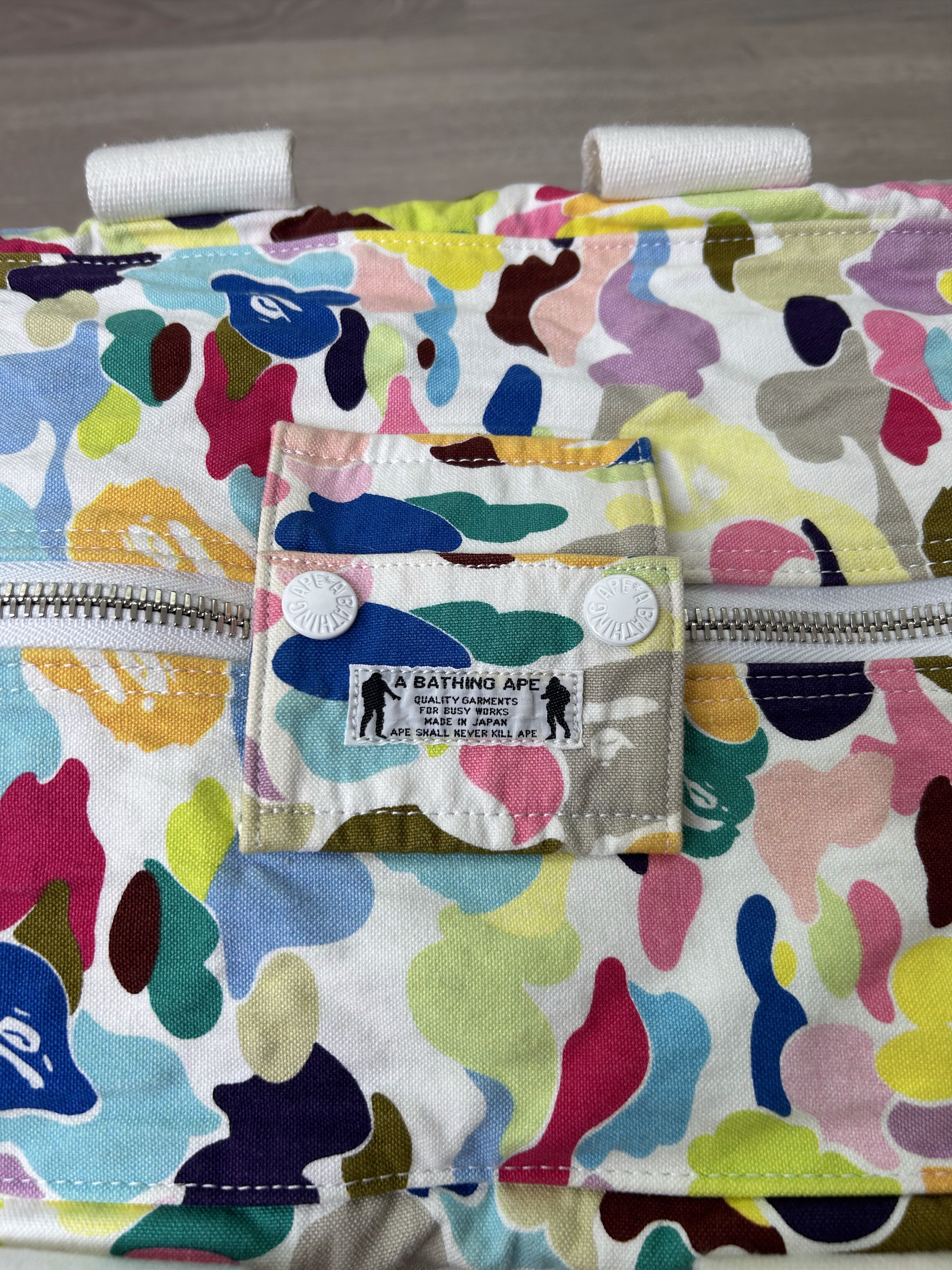 Bape 2005 Bape Boston Bag Multi Camo Size ONE SIZE - 3 Thumbnail