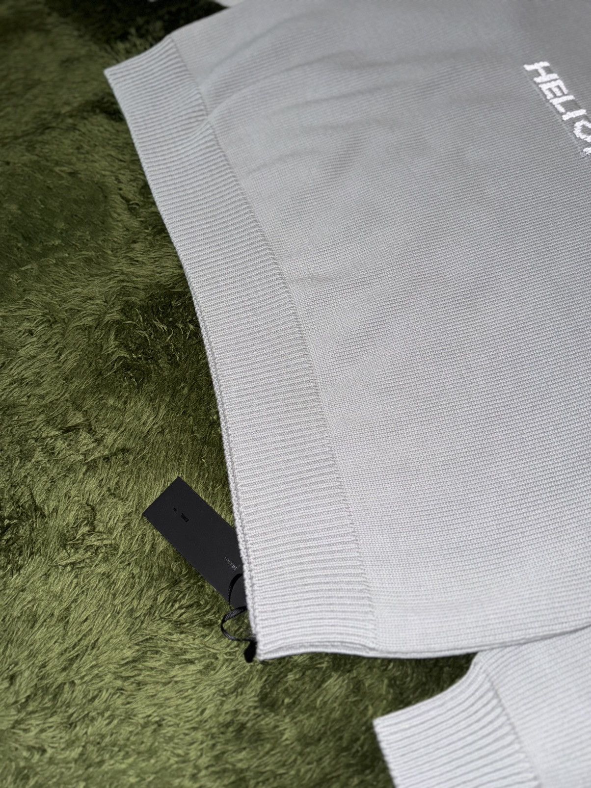 Heliot Emil [48] Heliot Emil Reflective Logo Crewneck Knit Size US L / EU 52-54 / 3 - 7 Thumbnail