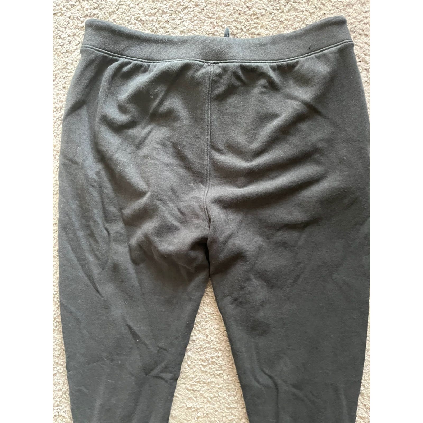 Vintage AERO Jogger Pants Men's Size L Black Elastic Waist Size US 33 - 4 Thumbnail