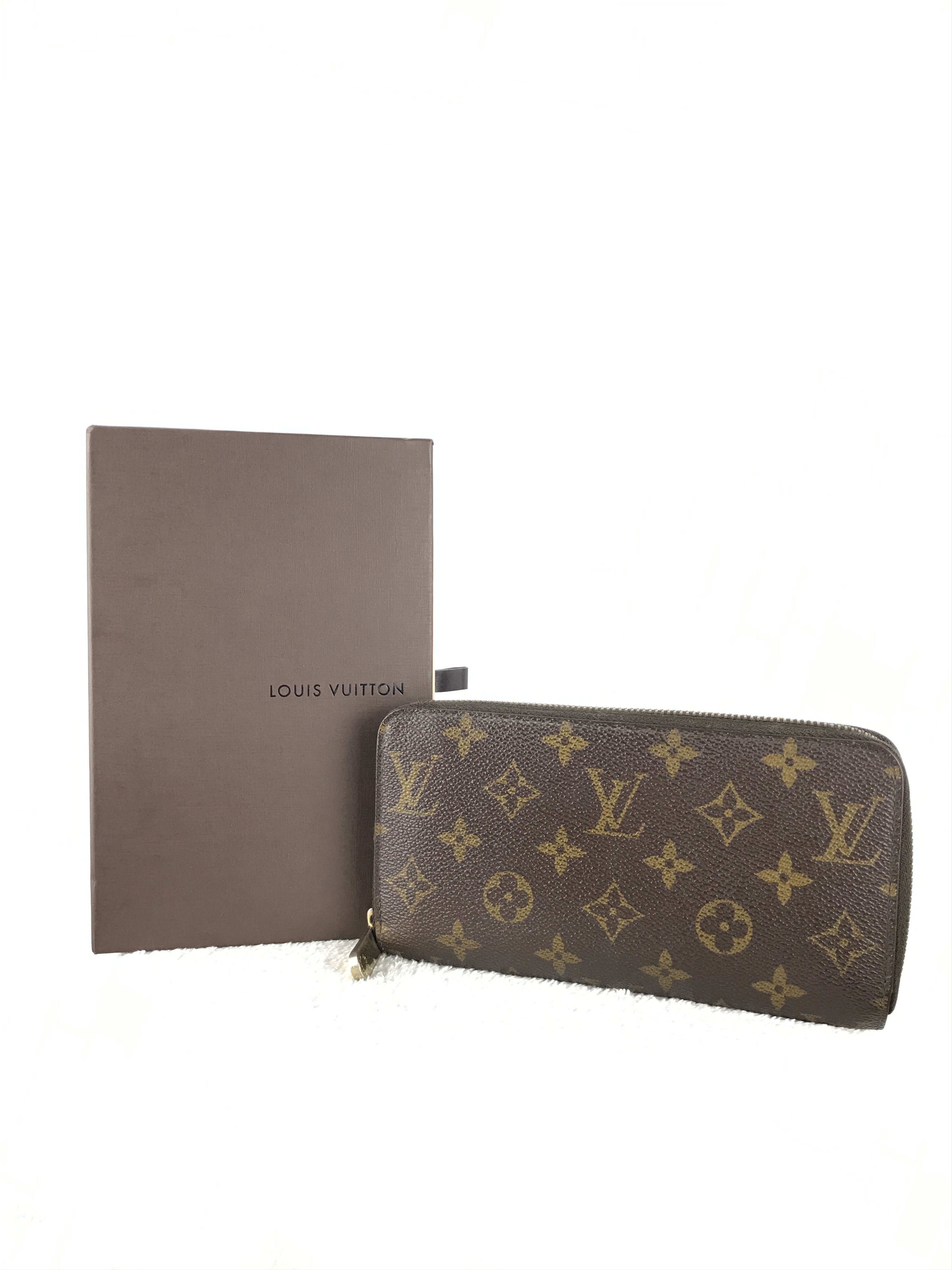 Louis Vuitton × Vintage Louis Vuitton Monogram Long Wallet Zip Around With Box Size ONE SIZE - 1 Thumbnail